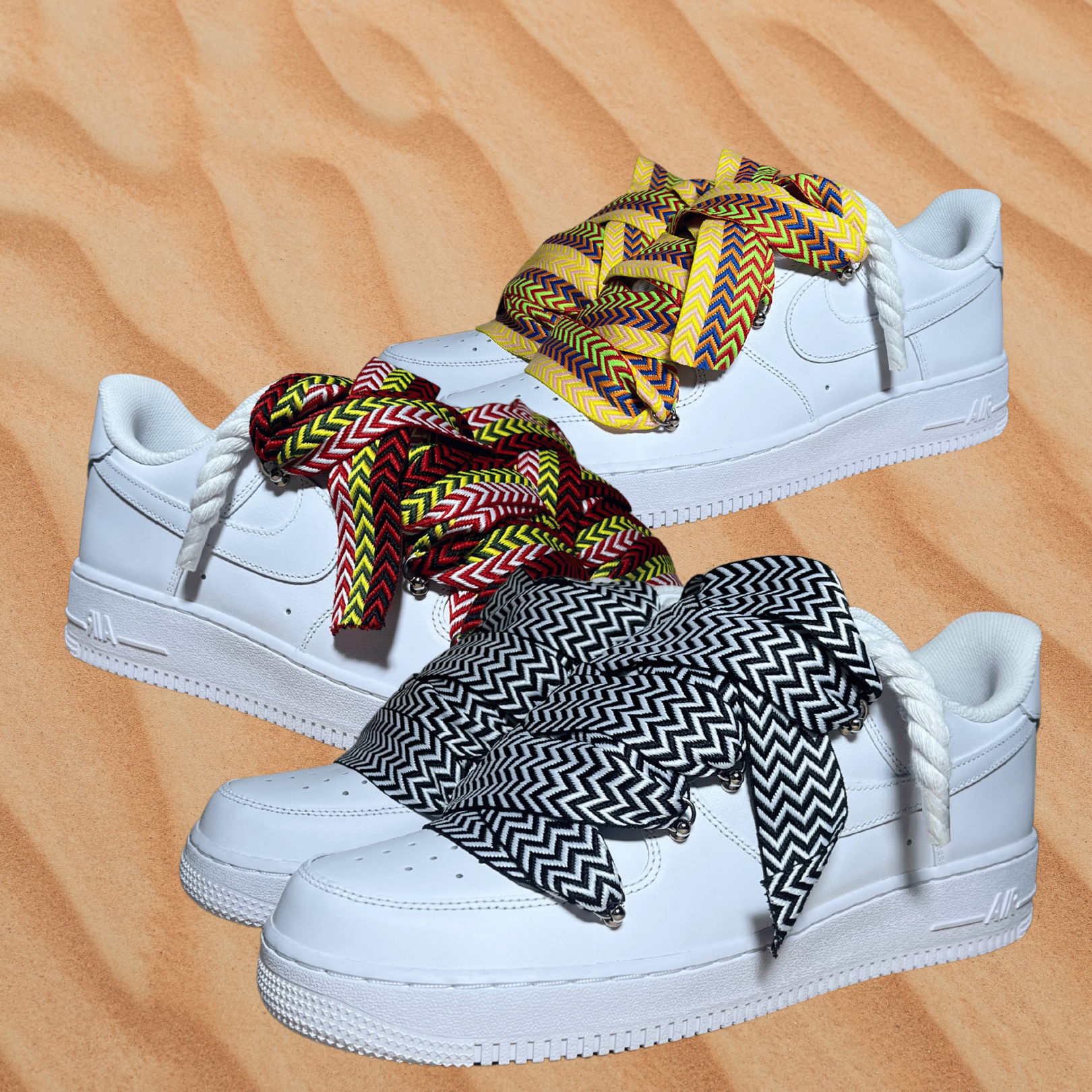 nike shoes with rope laces