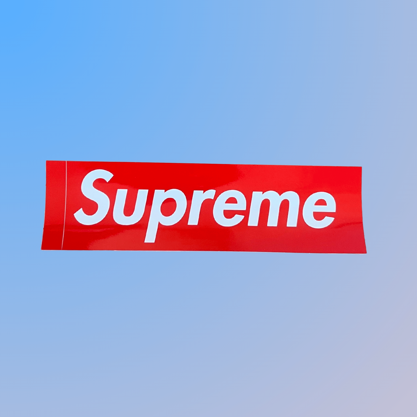 Box Logo Supreme matrica