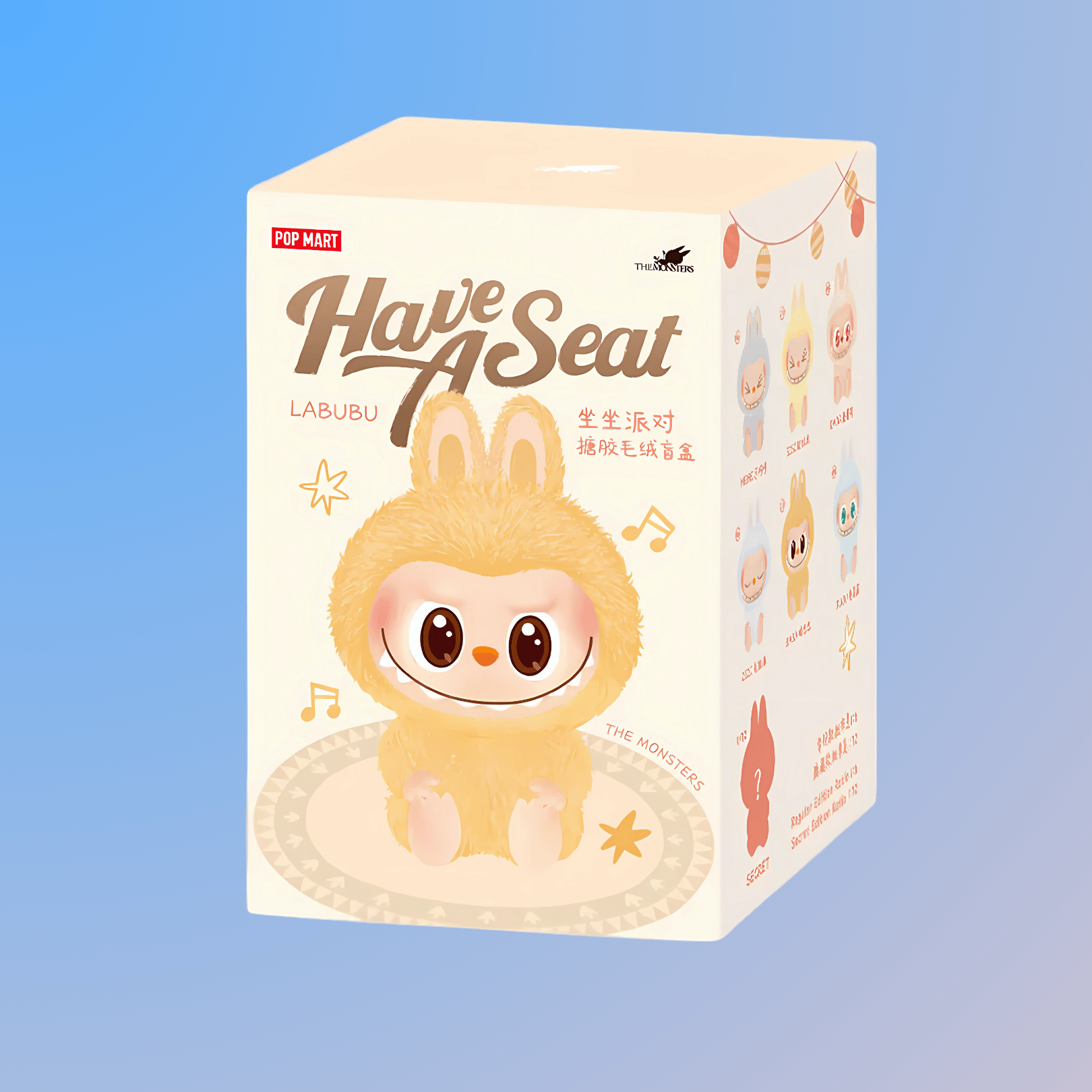 Pop Mart Labubu The Monsters Have a Seat Vinyl Plush