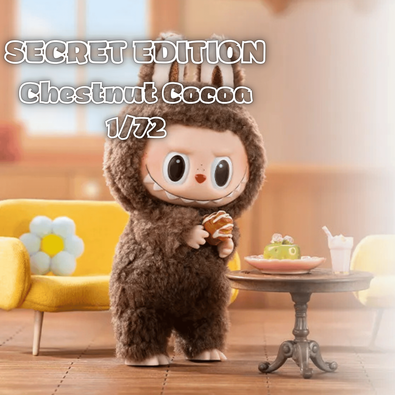 Pop Mart Labubu The Monsters Tasty Macarons Vinyl Face