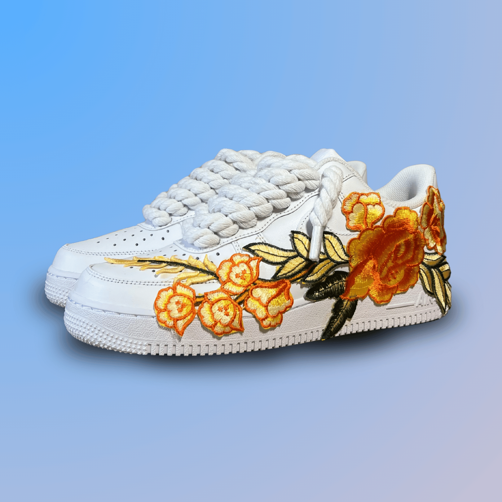 Nike Air Force 1 '07 Chunky Rope Lace Yellow Rose