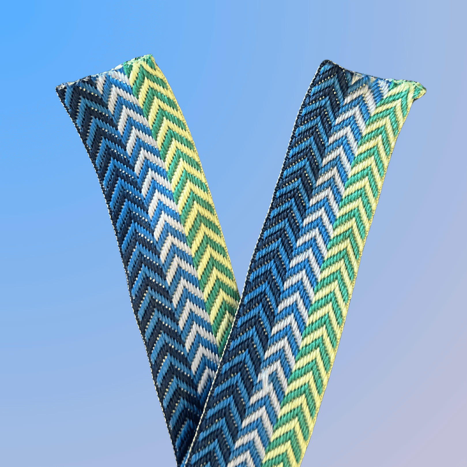 Lanvin Lace Blue Black