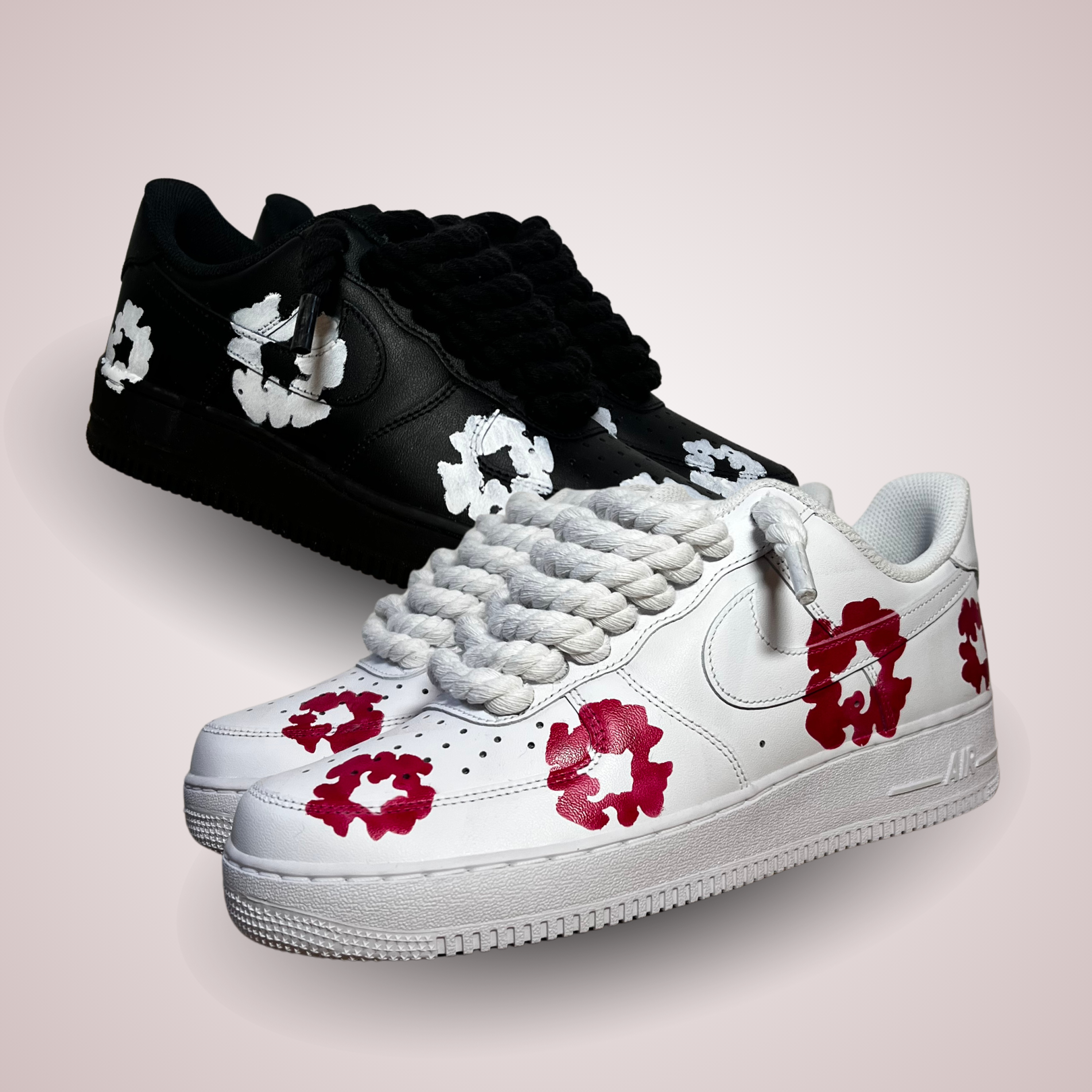 Nike Air Force 1 Denim Tears Custom