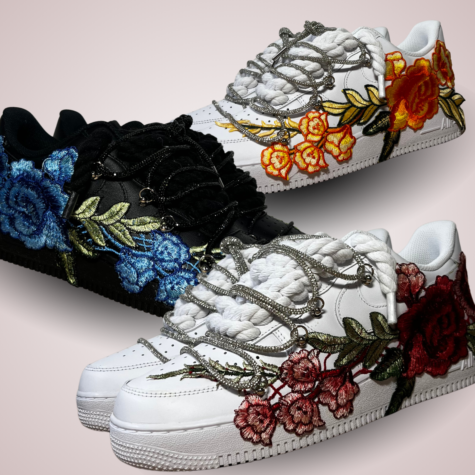 Nike Air Force 1 Rose Diamond