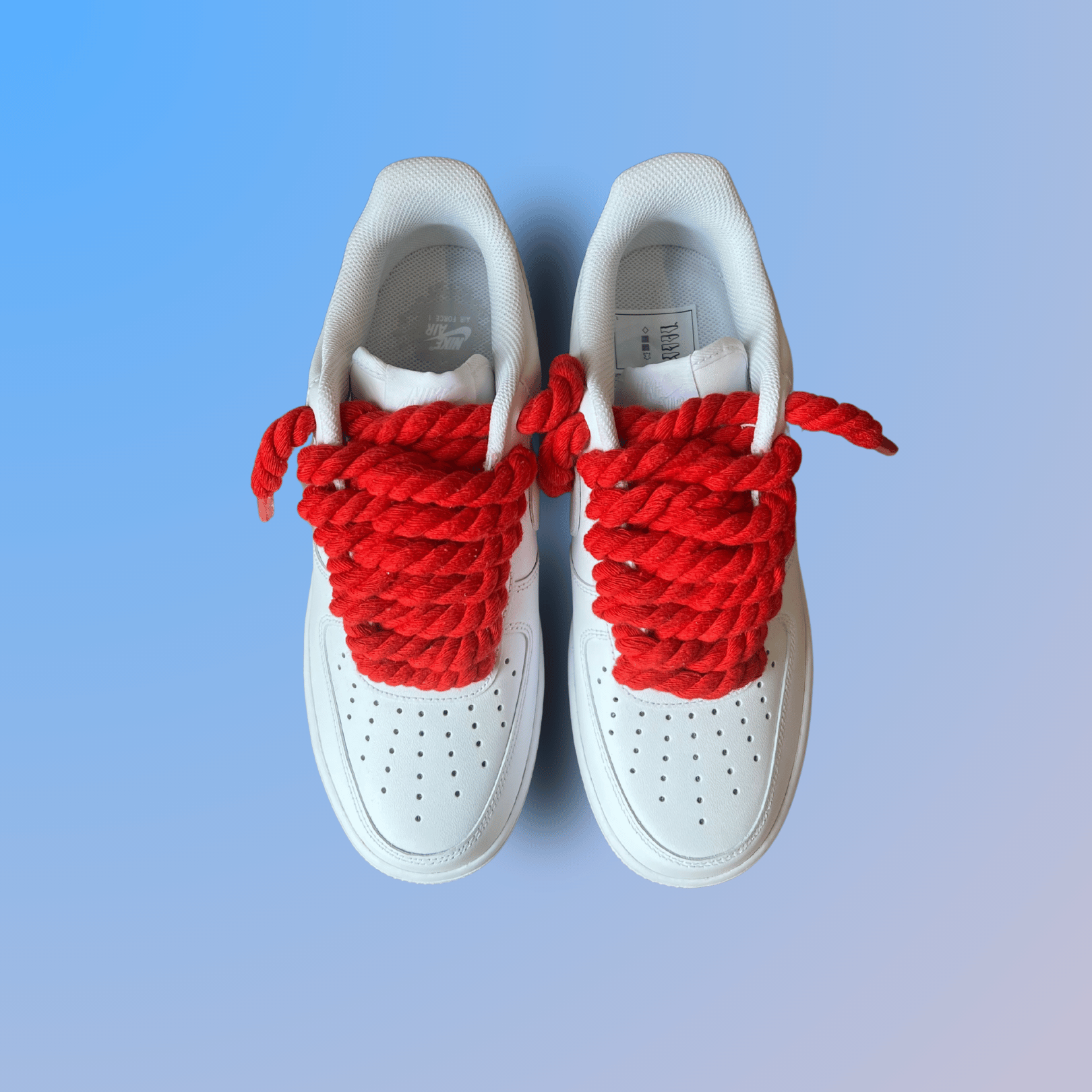 Nike Air Force 1 '07 Chunky Rope Lace (Red) (new)