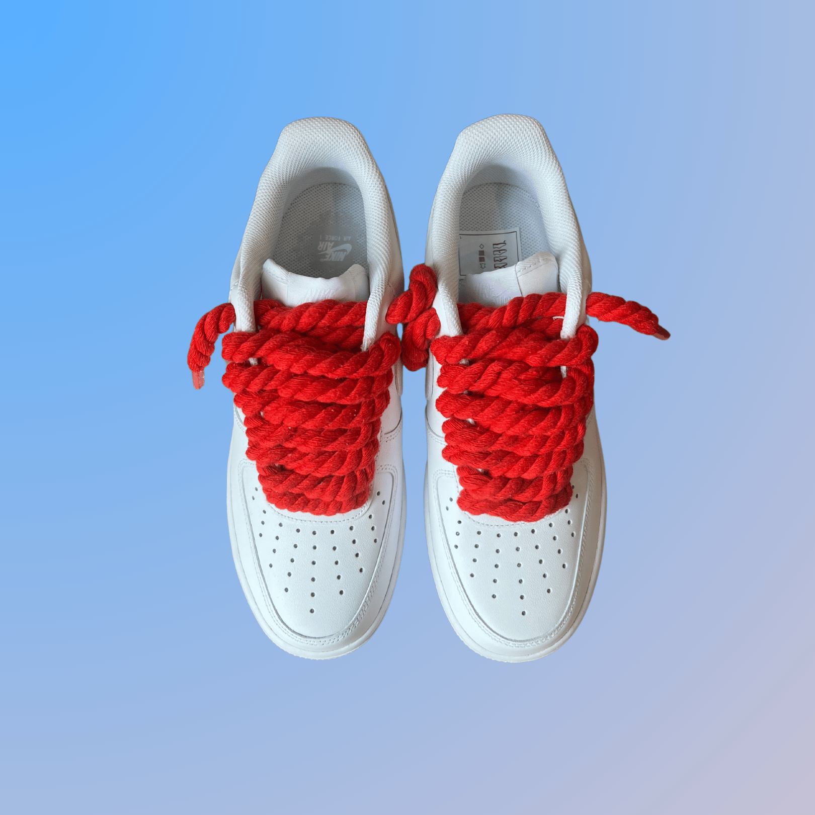 Nike Air Force 1 '07 Chunky Rope Lace (Red) (new)