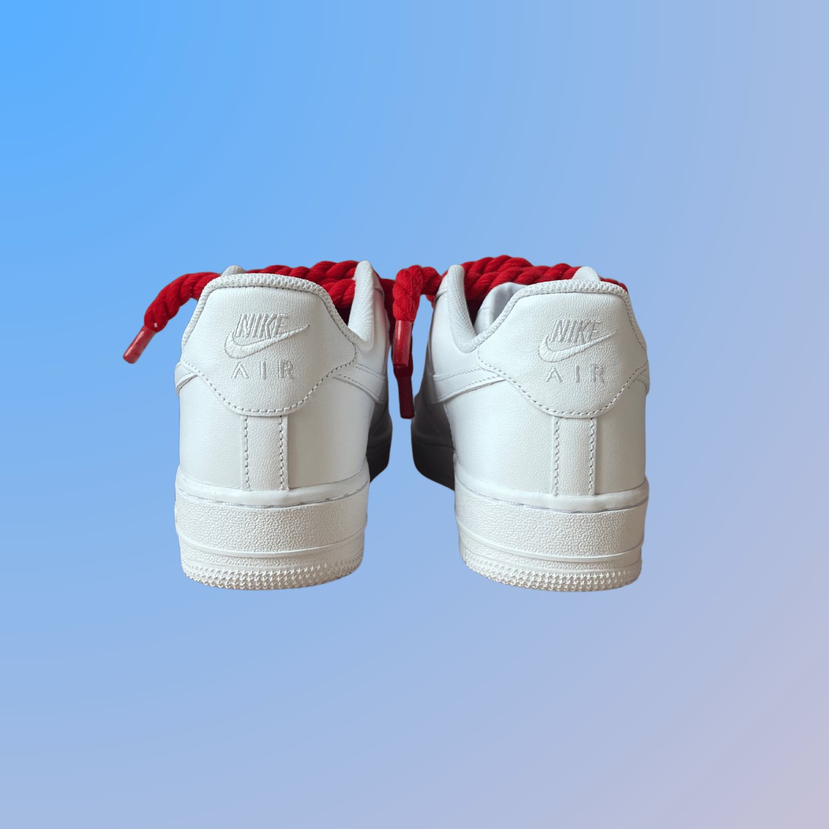 Nike Air Force 1 '07 Chunky Rope Lace (Red) (new)