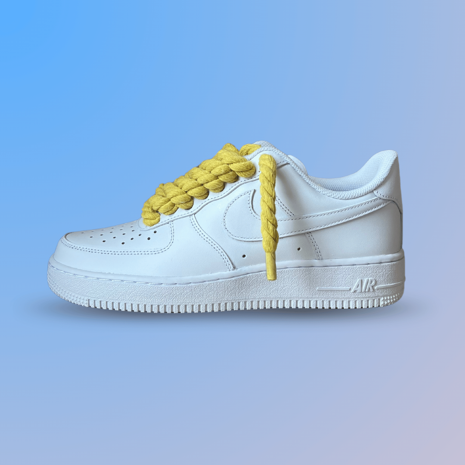 Nike Air Force 1 '07 Chunky Rope Lace (Yellow) (new)