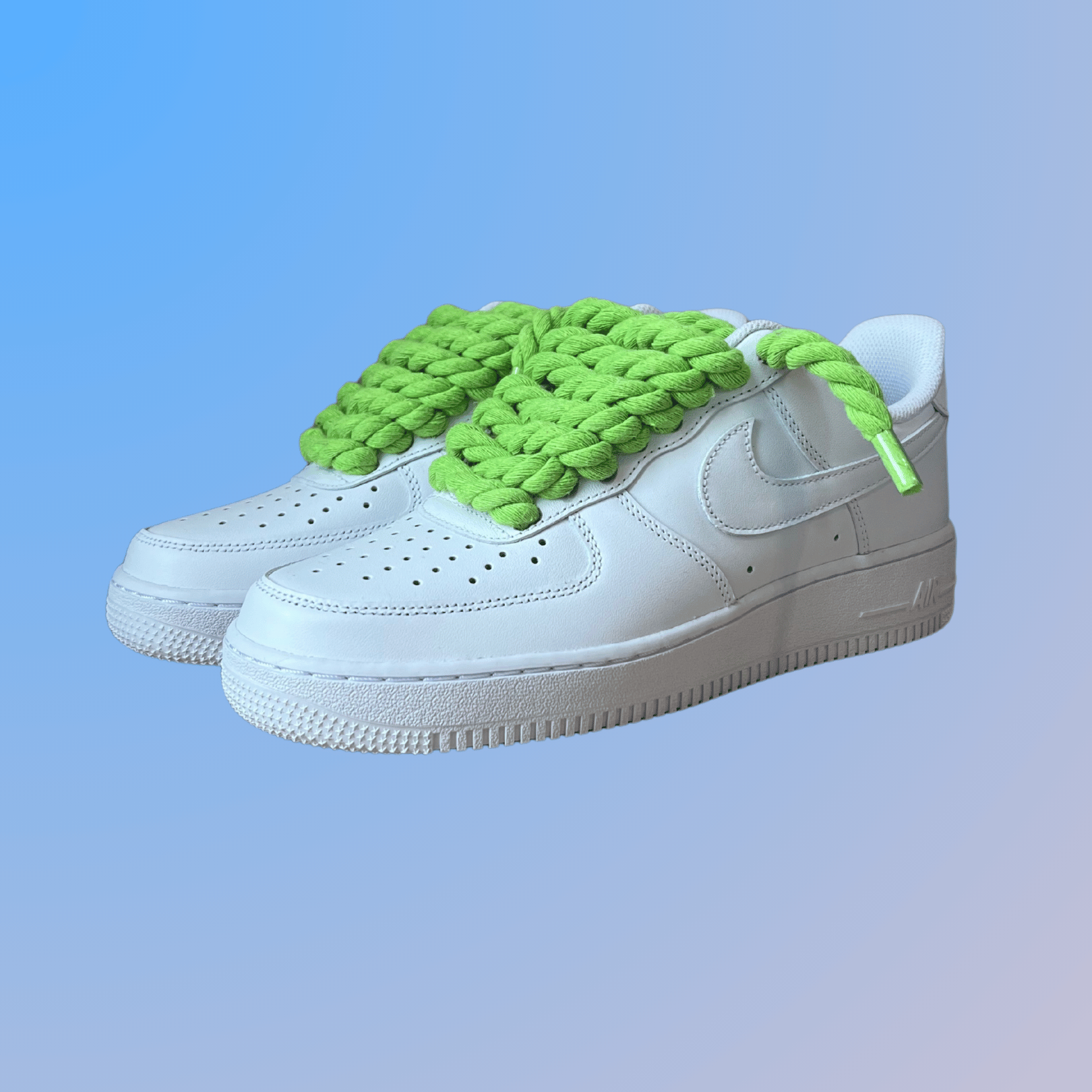 Nike Air Force 1 '07 Chunky Rope Lace (Neon) (new)