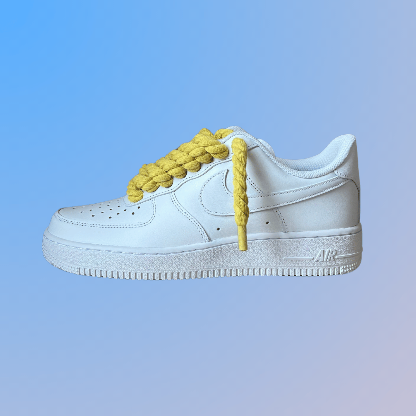 Nike Air Force 1 '07 Chunky Rope Lace (Yellow) (new)