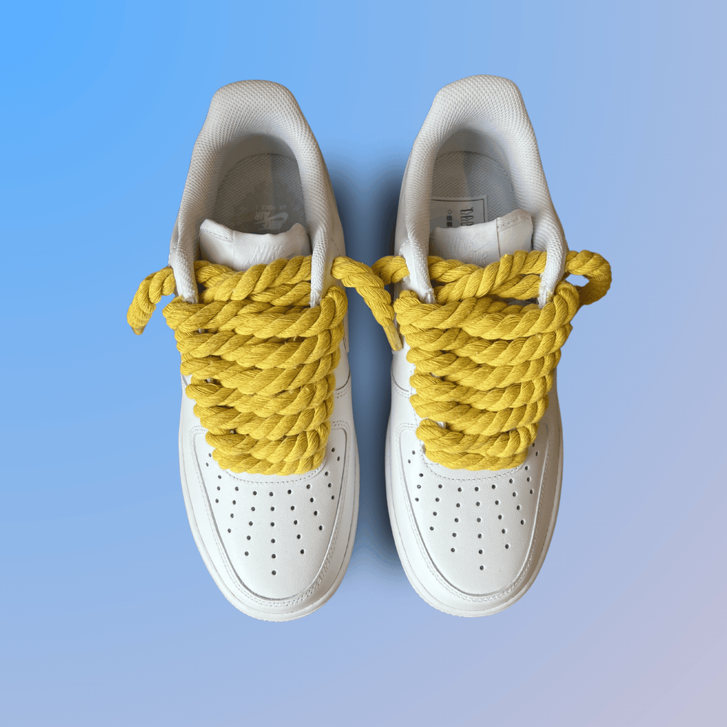 Nike Air Force 1 '07 Chunky Rope Lace (Yellow) (new)