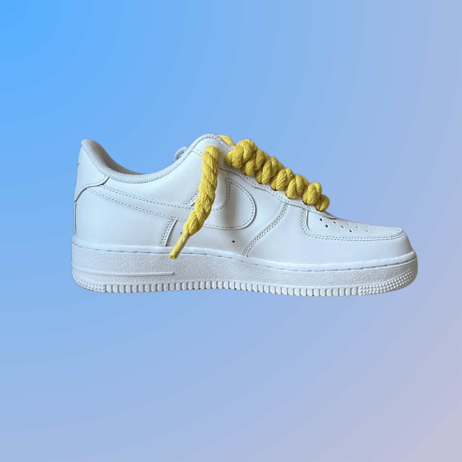 Nike Air Force 1 '07 Chunky Rope Lace (Yellow) (new)