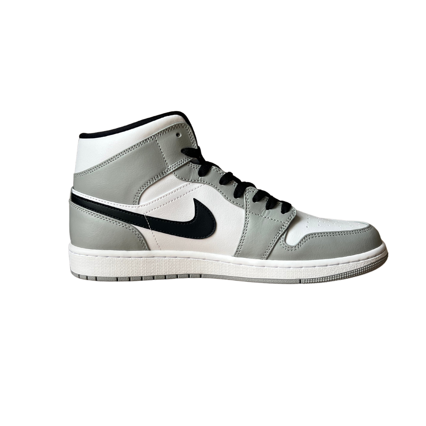 Jordan 1 Mid Light Smoke Grey