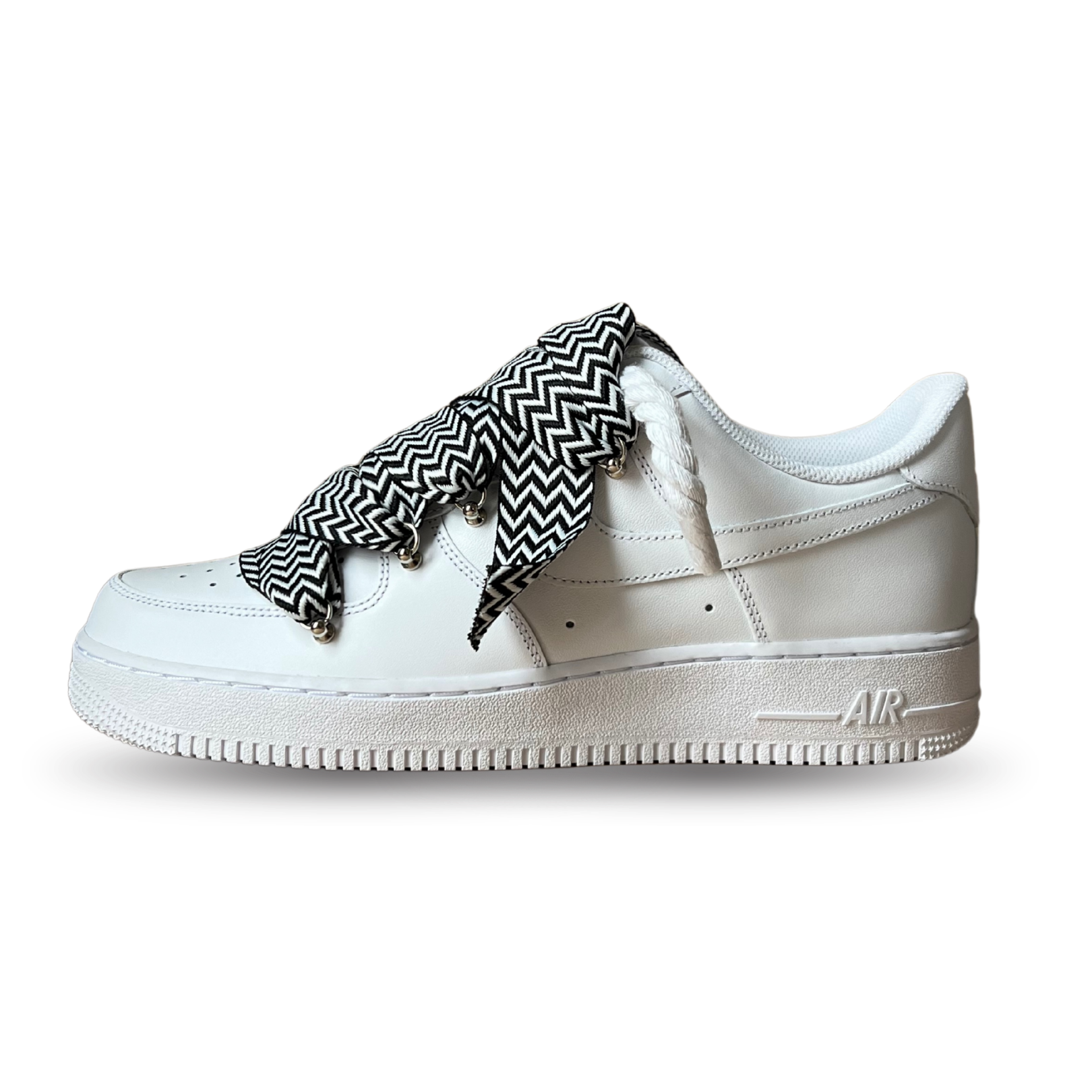Nike Air Force 1 Lanvin Rope Lace (Black White) (új)