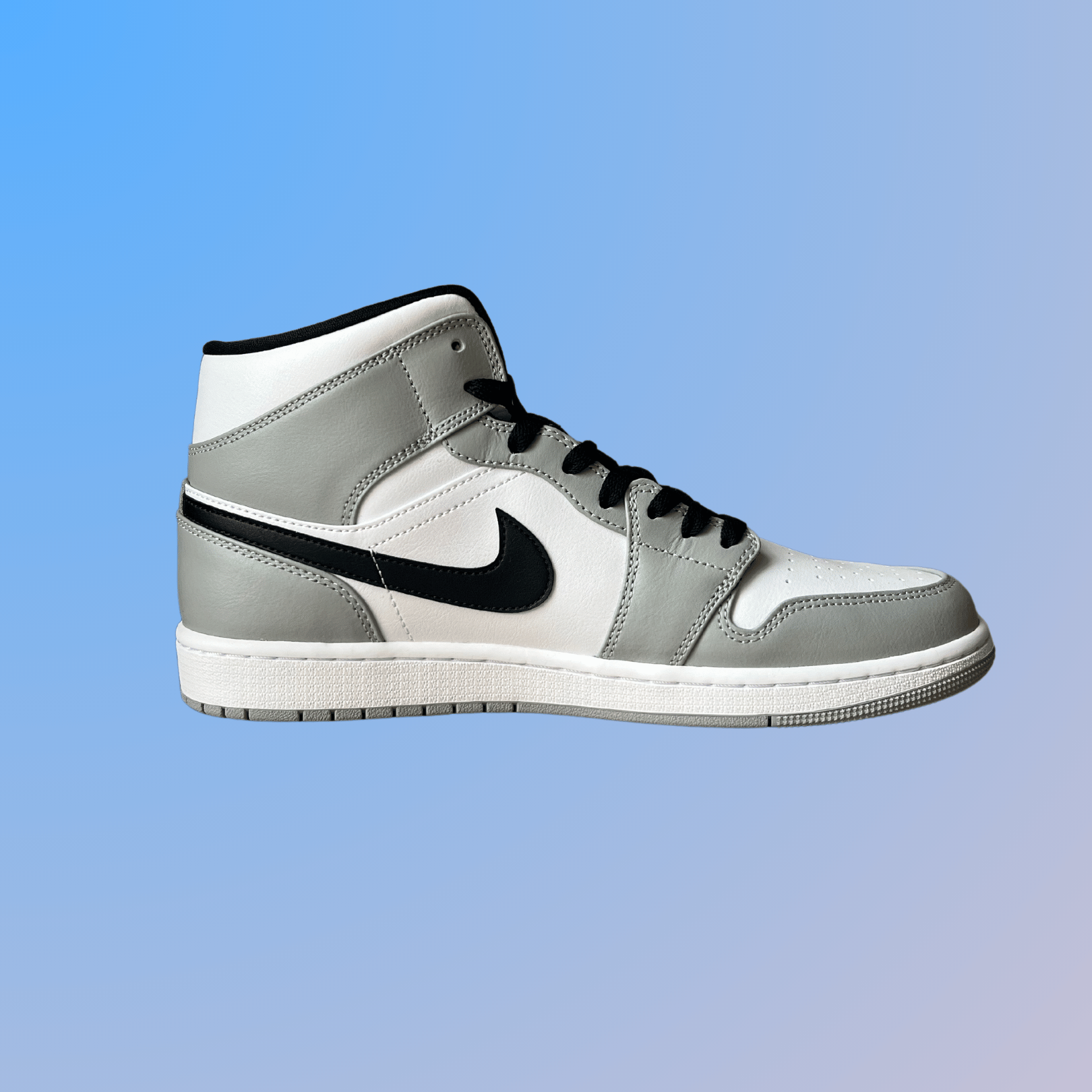 Jordan 1 Mid Light Smoke Grey (new)