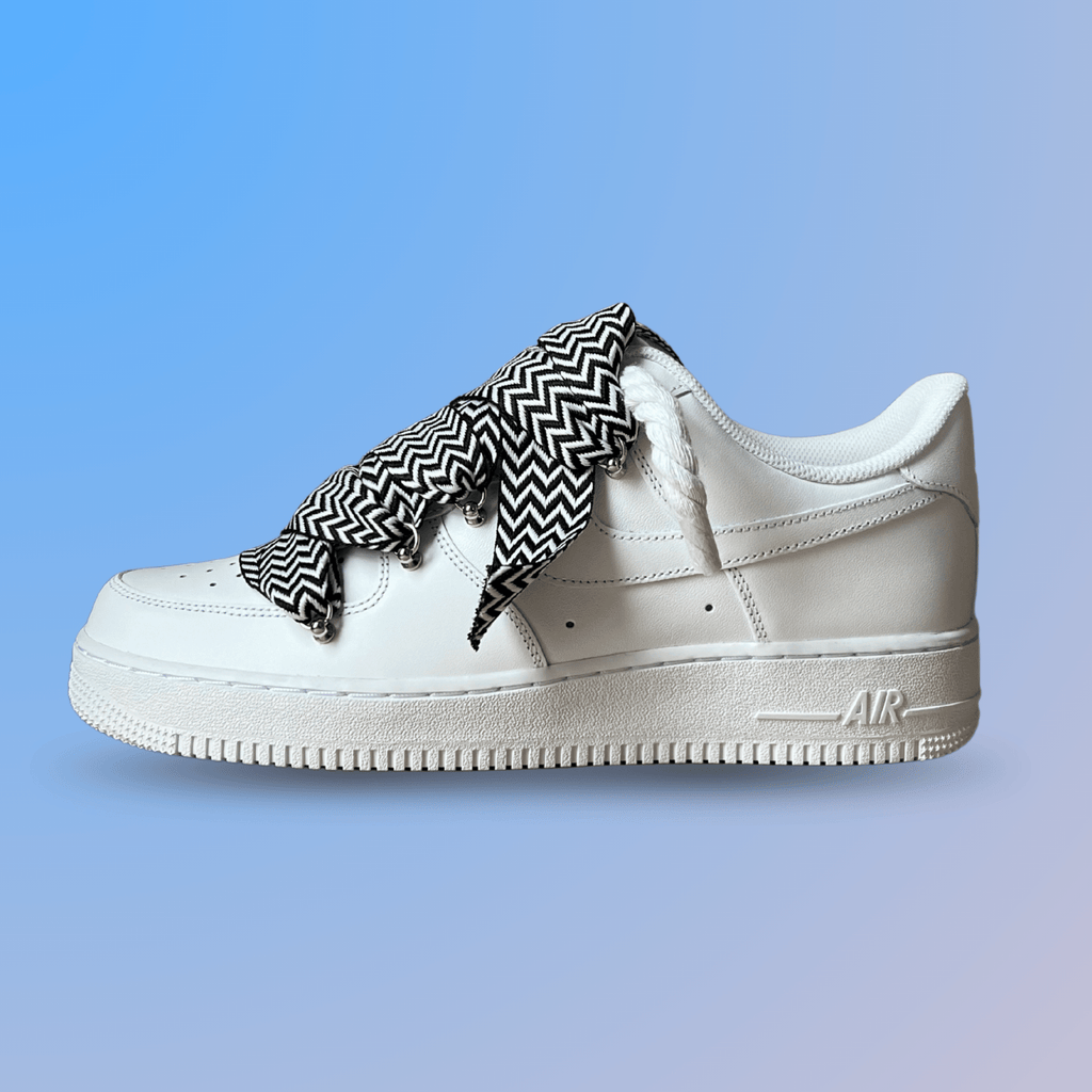 Nike Air Force 1 Lanvin Rope Lace Black White