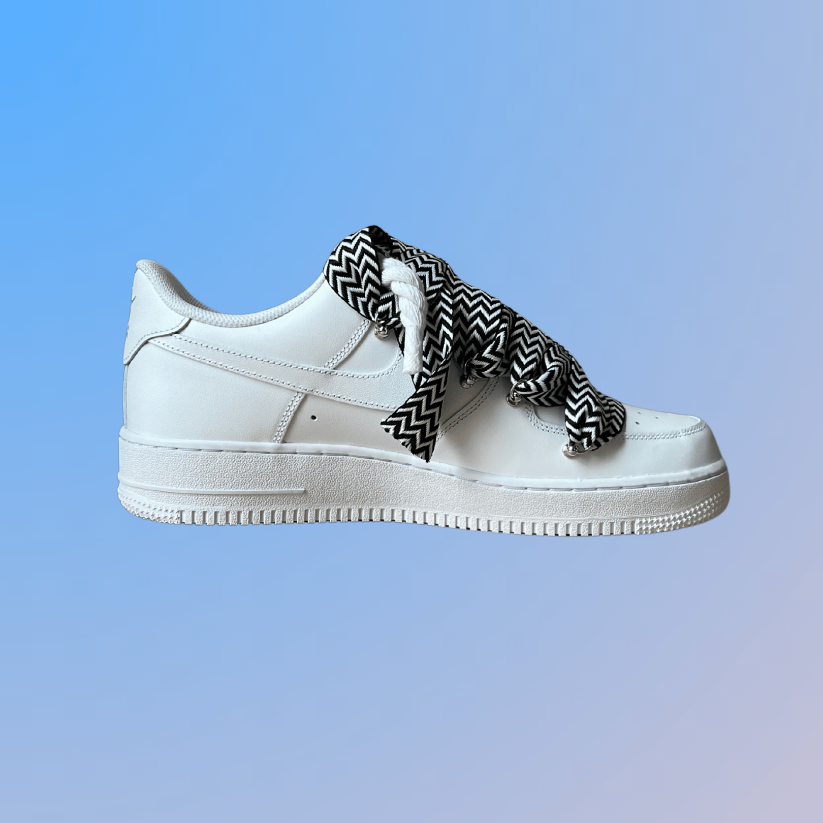 Nike Air Force 1 Lanvin Rope Lace (Black White)