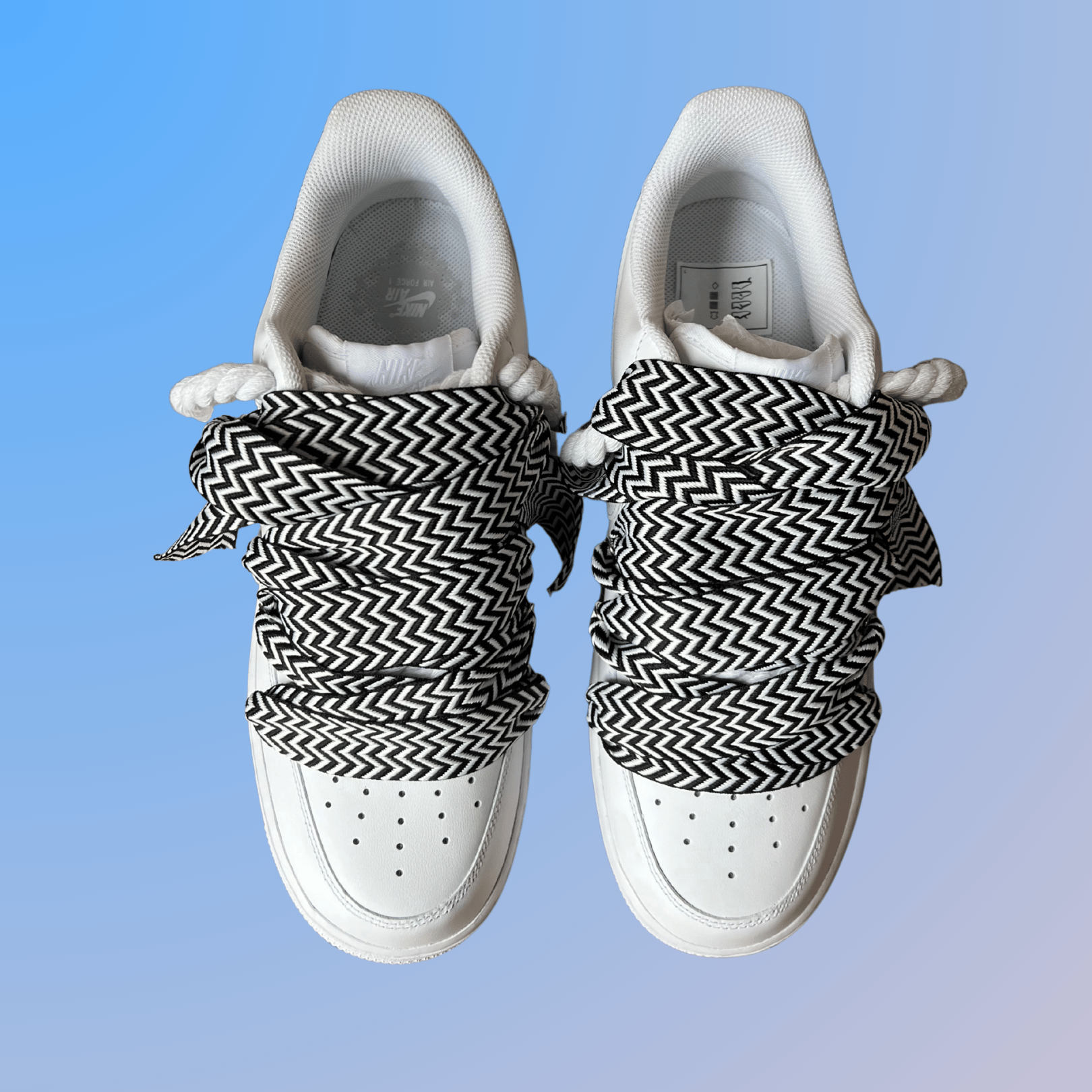 Nike Air Force 1 Lanvin Rope Lace (Black White)