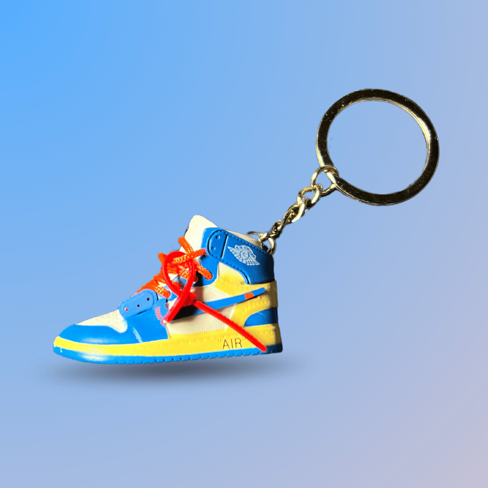 Sneaker Keychain Off-White UNC