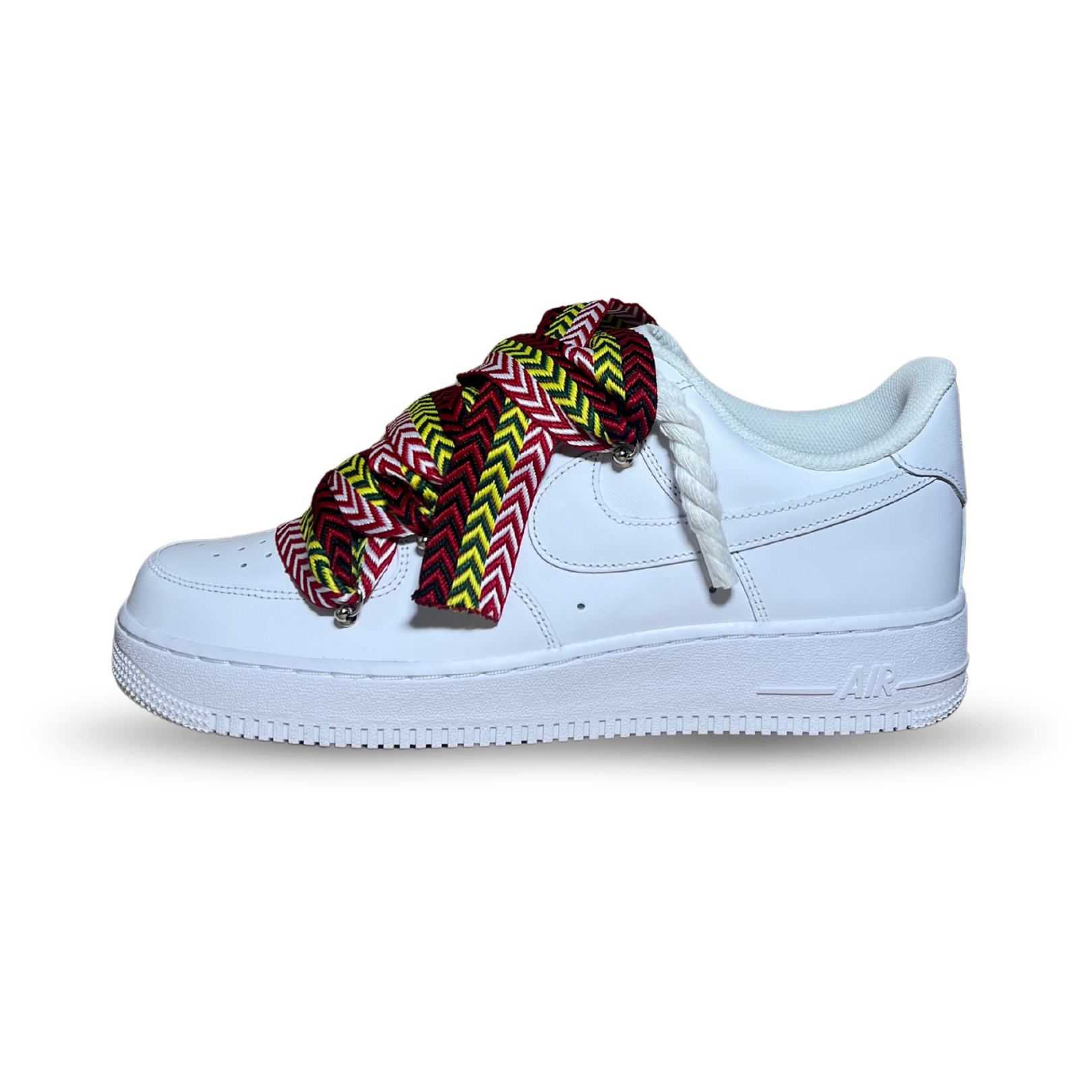 Nike Air Force 1 Lanvin Rope Lace (Red Yellow) (új)