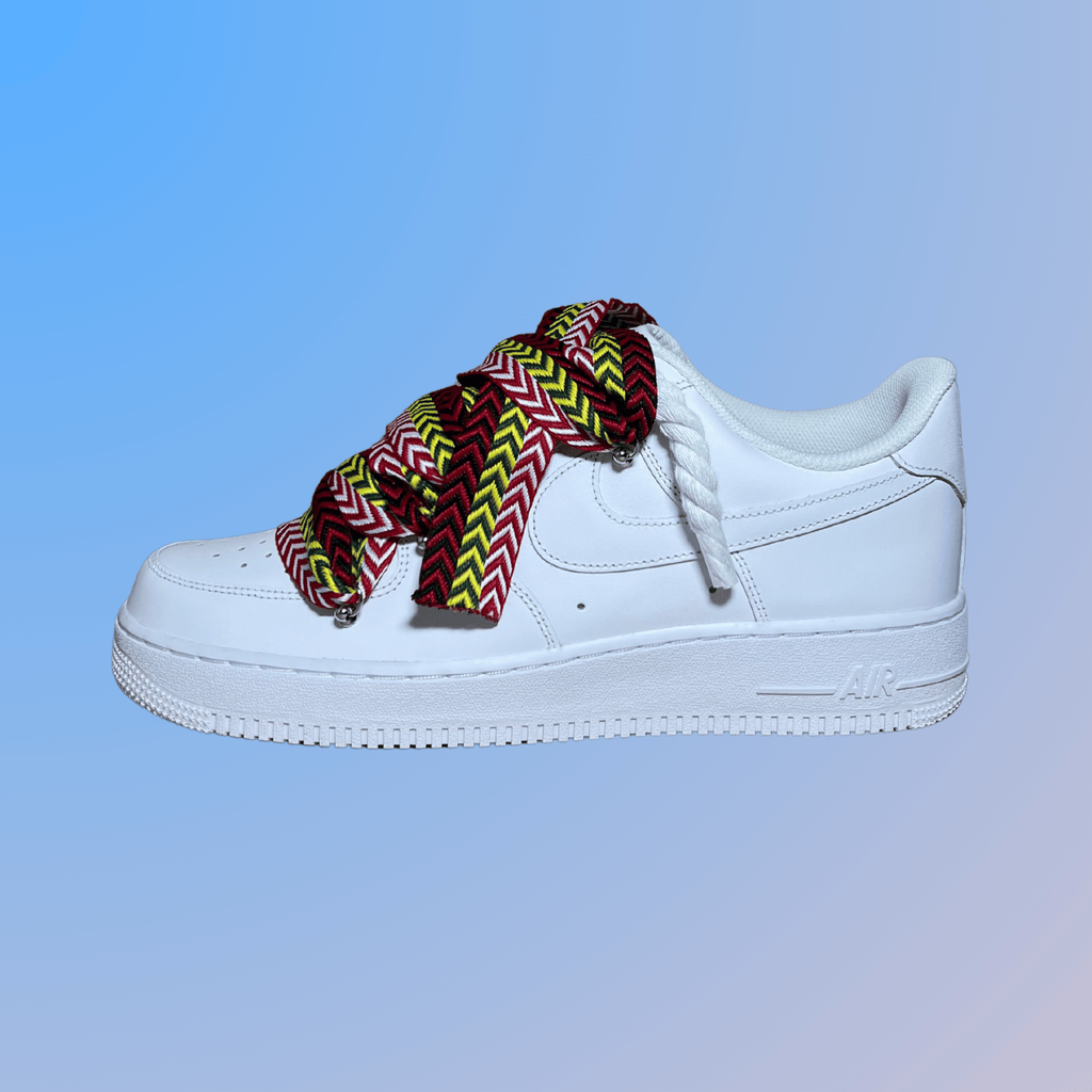 Nike Air Force 1 Lanvin Rope Lace (Red Yellow) (új)