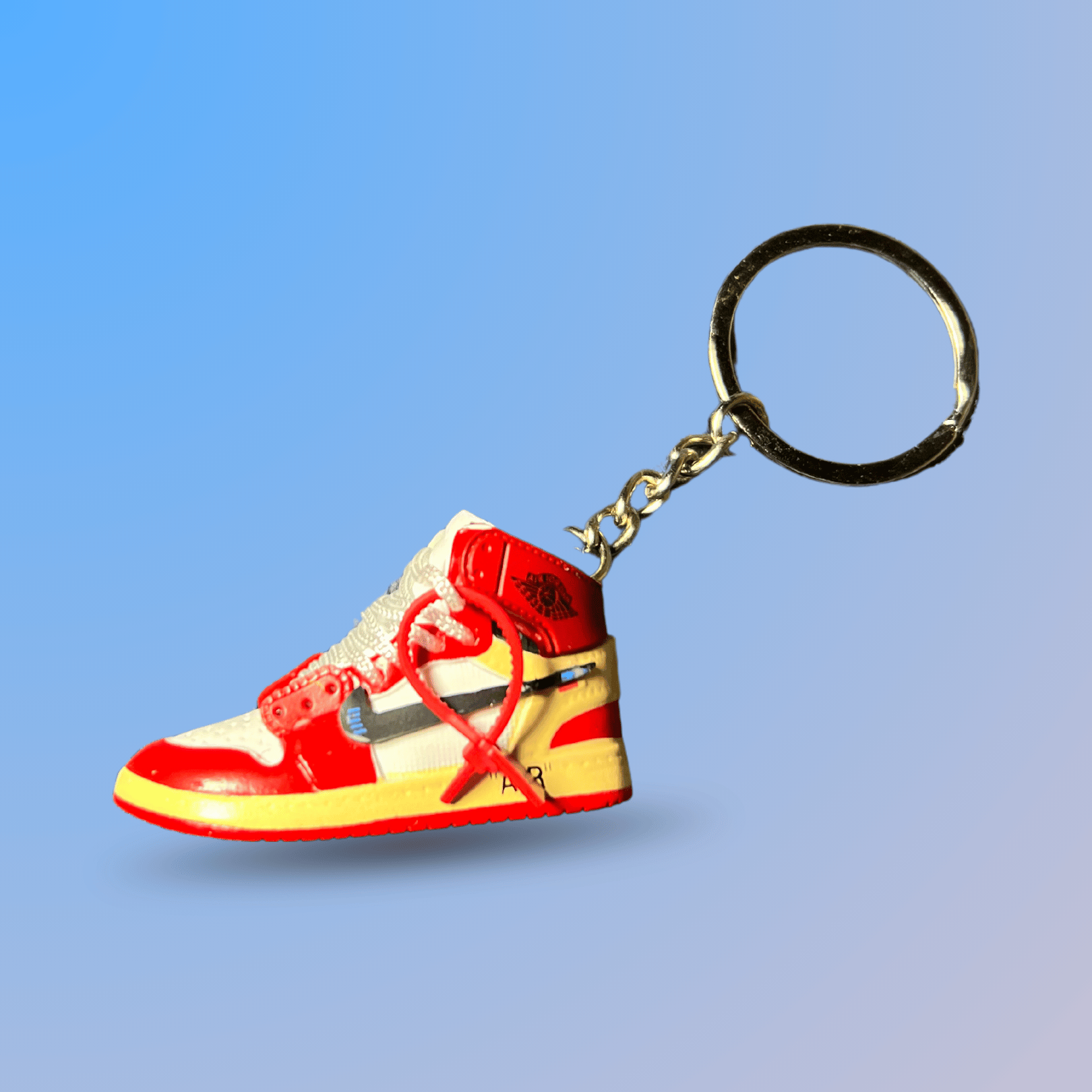 Sneaker Keychain Off-White Chicago