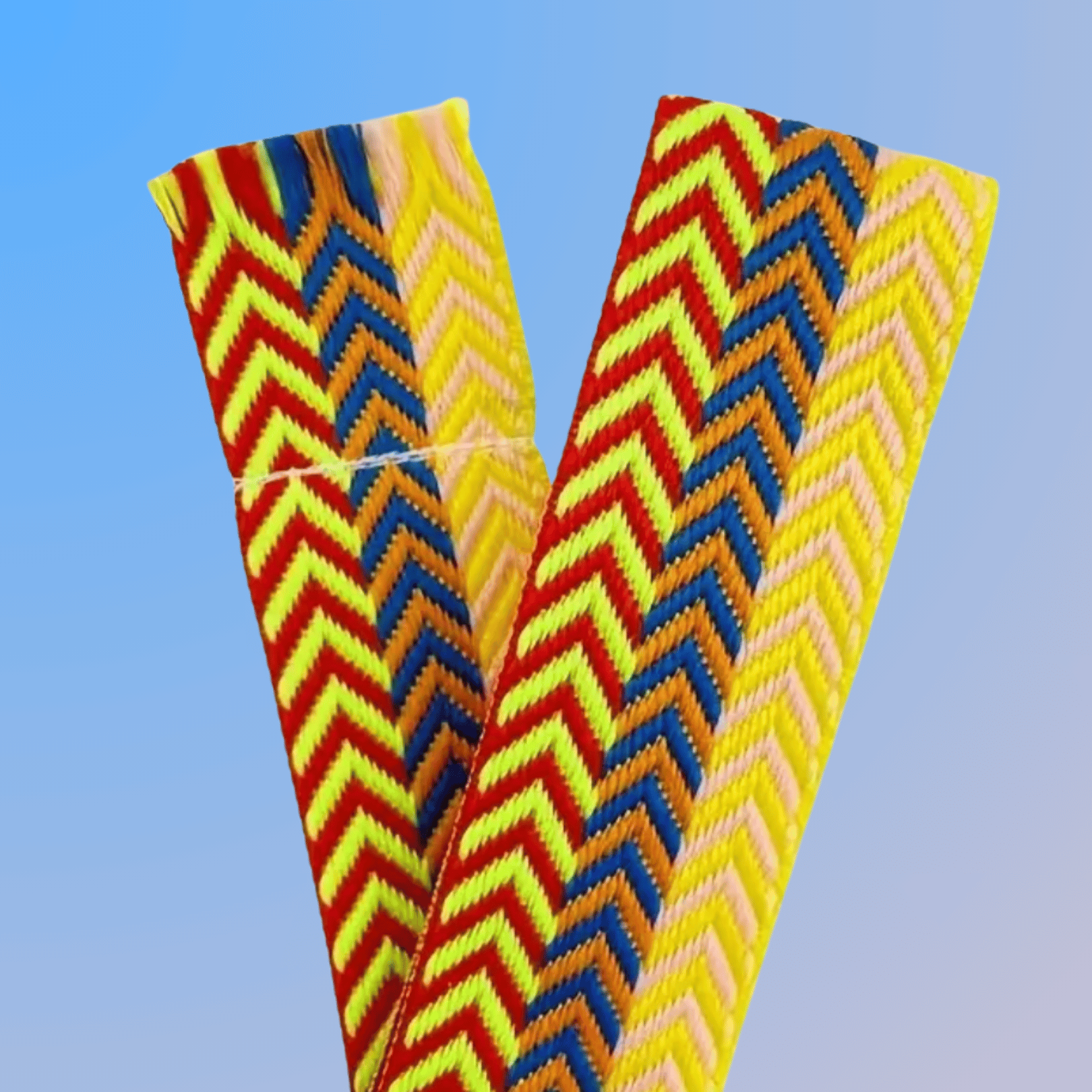 Lanvin Lace Yellow Blue