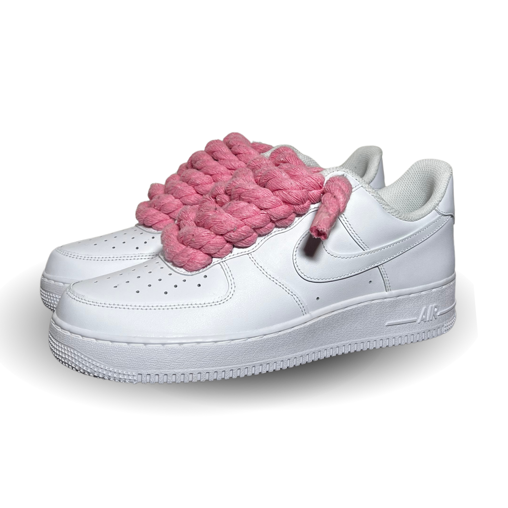 Nike Air Force 1 '07 Chunky Rope Lace Pink