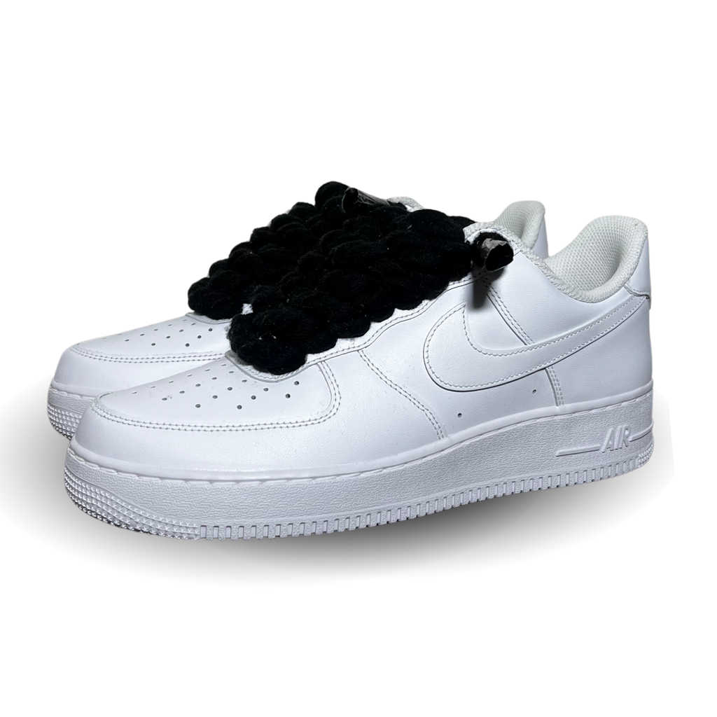 Nike Air Force 1 '07 Chunky Rope Lace Black
