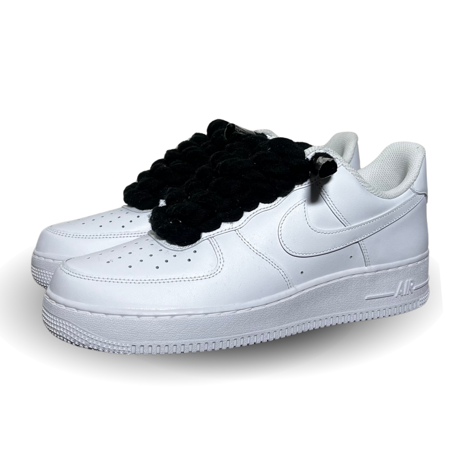 Nike Air Force 1 '07 Chunky Rope Lace Black