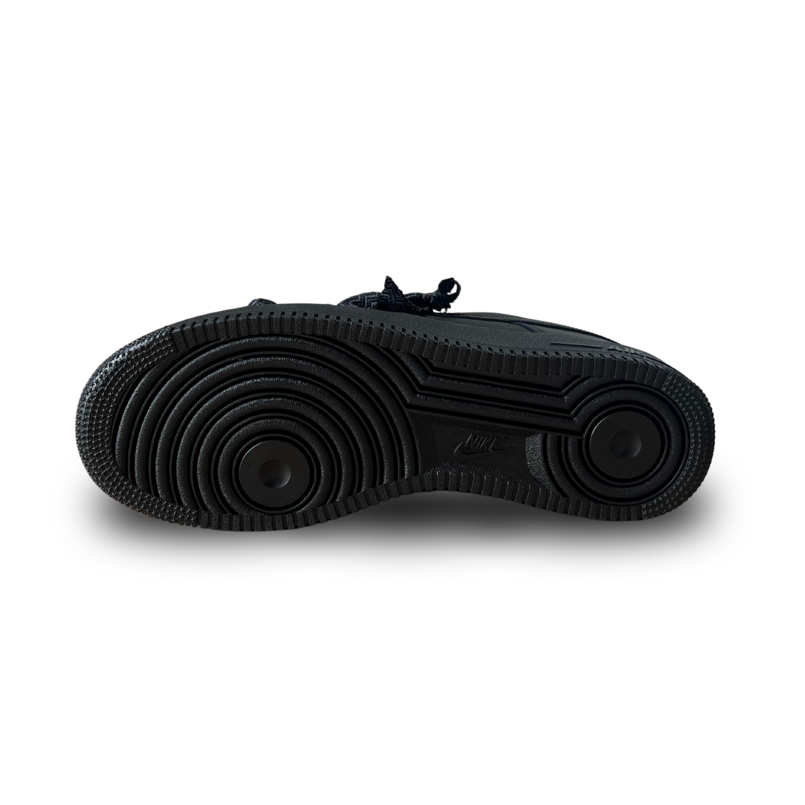 Nike Air Force 1 Black Lanvin Rope Lace (Black White) (új)