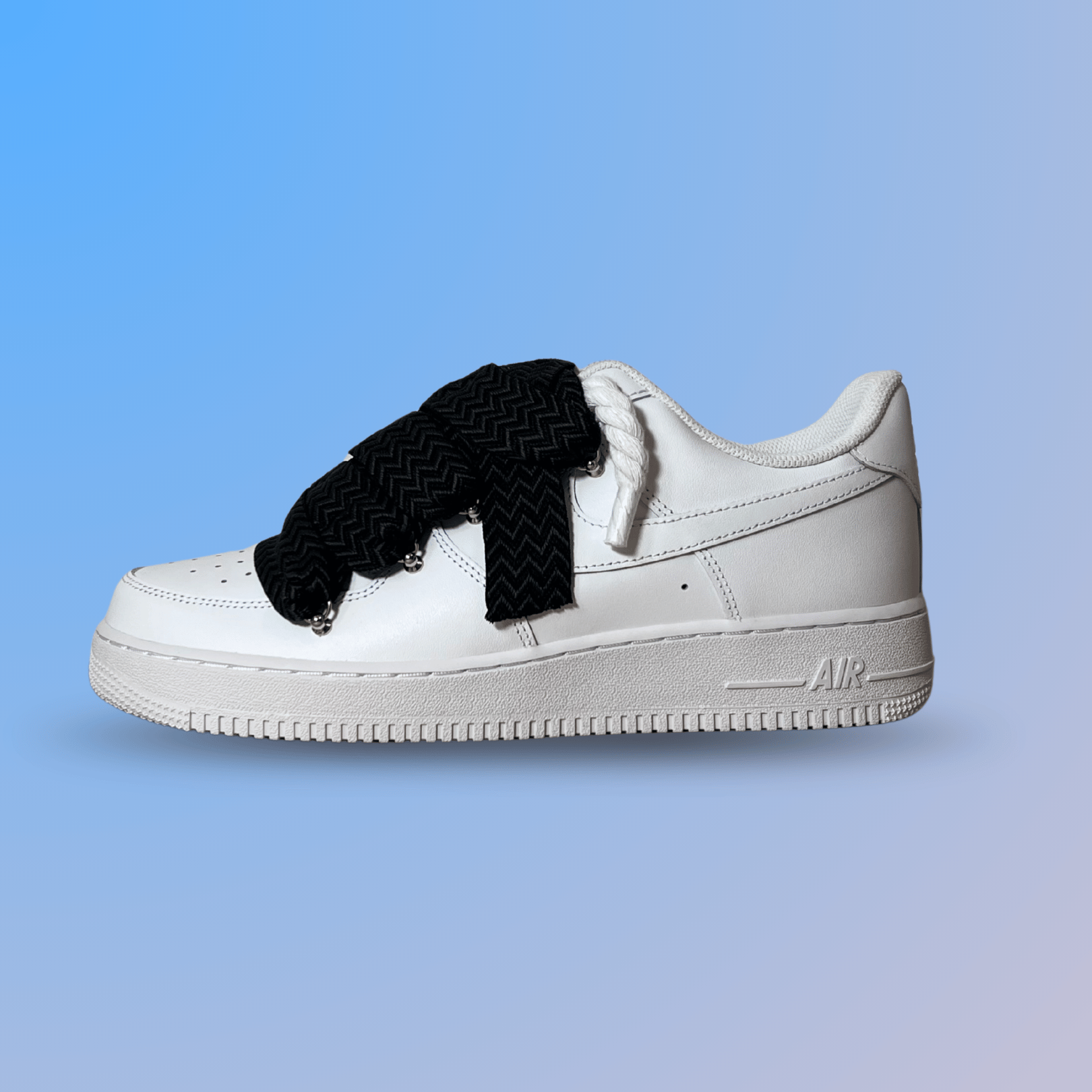 Nike Air Force 1 Lanvin Rope Lace Black