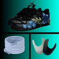 Black Rose Laced Up Air Force Bundle