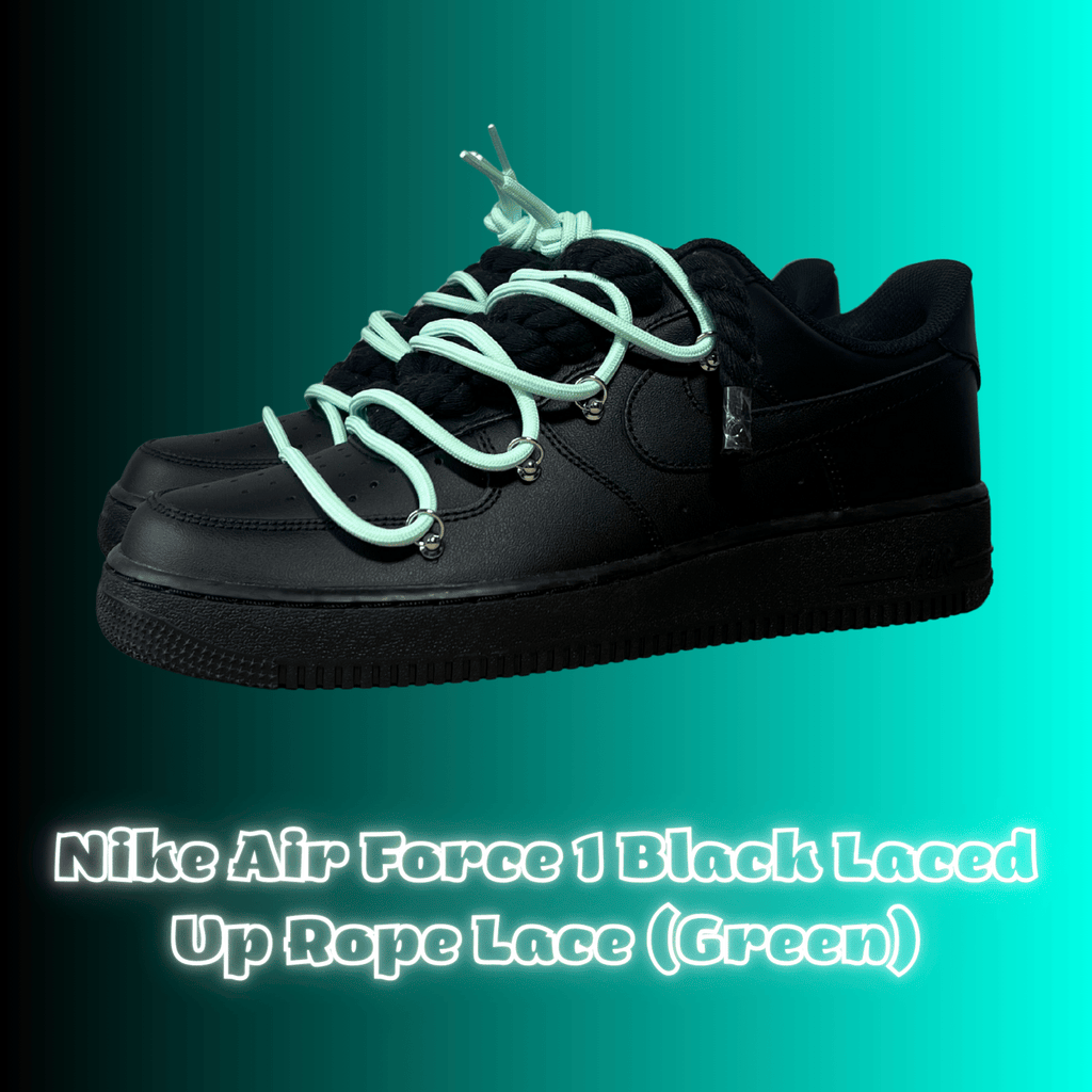 Black Laced Up Air Force Bundle