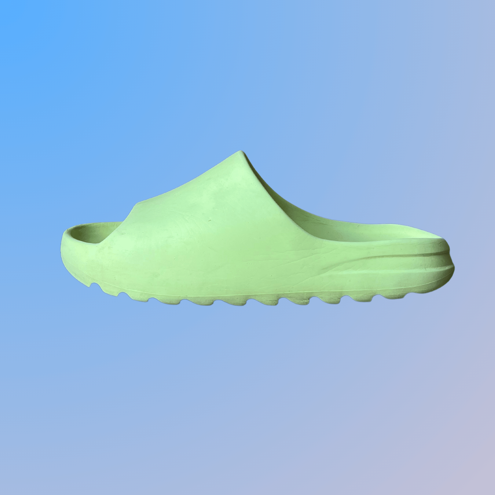 Yeezy Slide Glow Green (used)