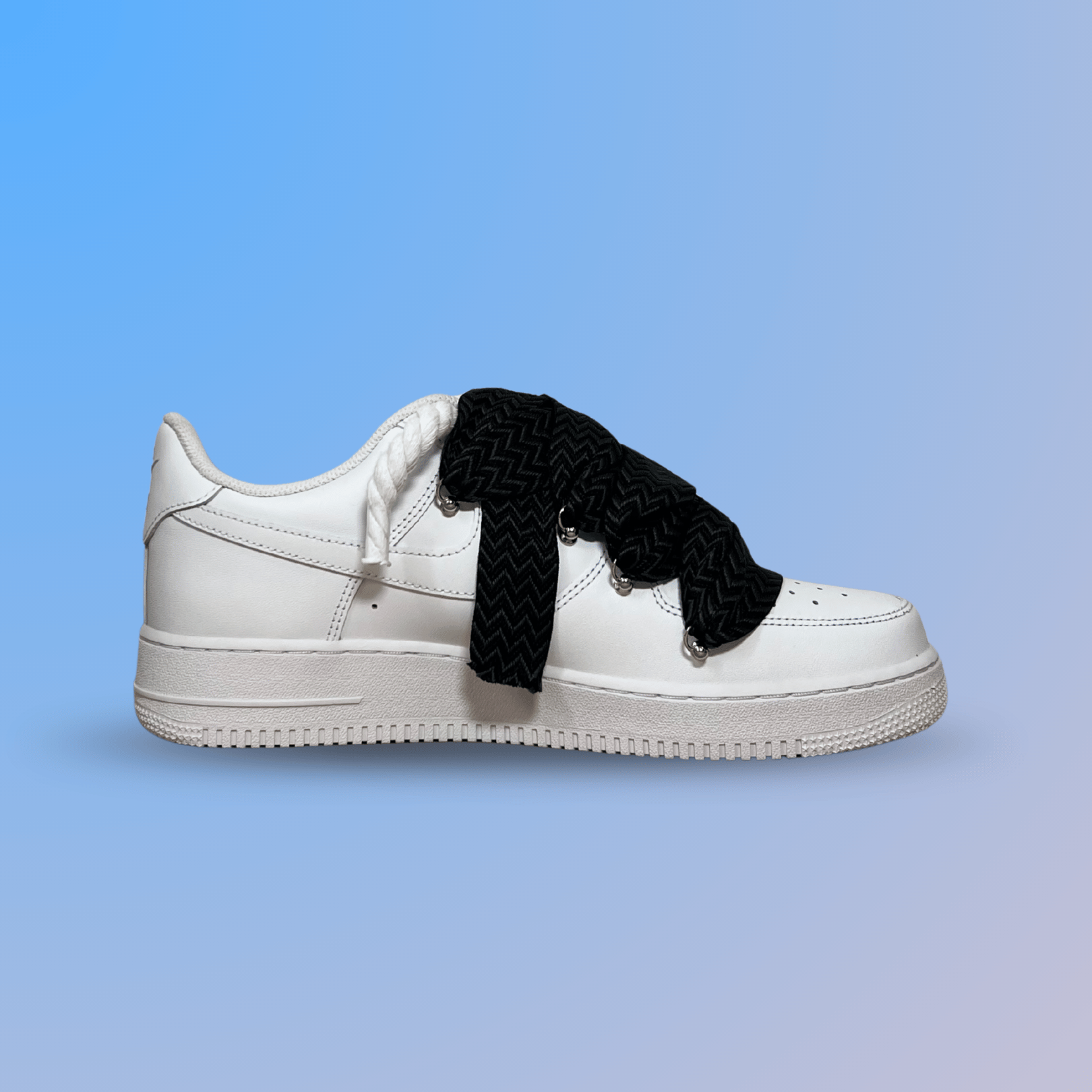 Nike Air Force 1 Lanvin Rope Lace Black