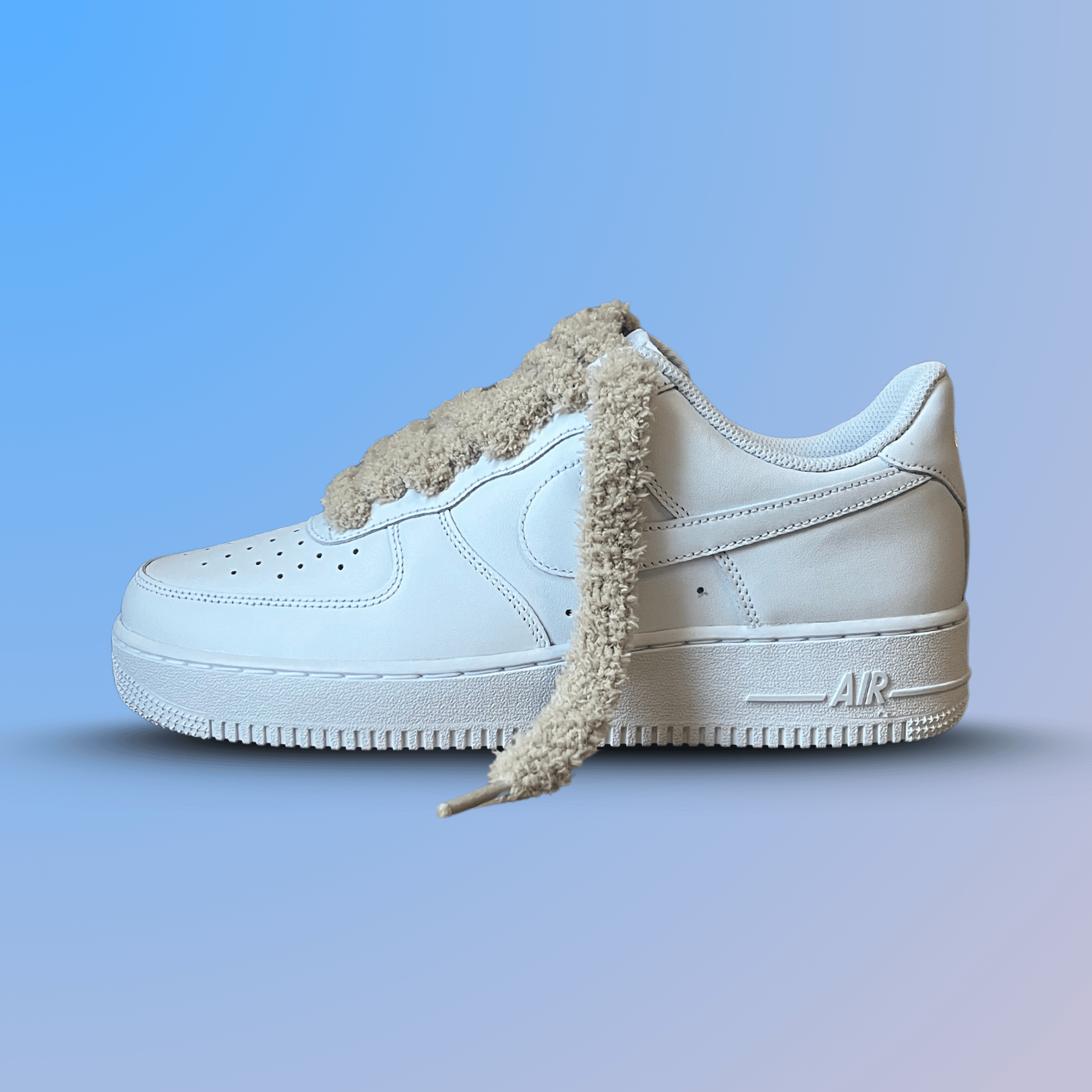 Nike Air Force 1 '07 Fluffy Lace Coral