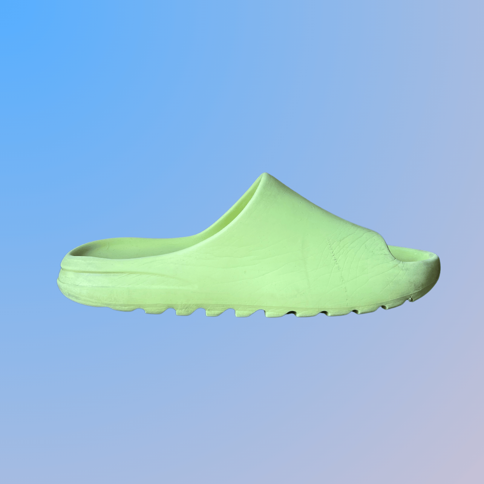 Yeezy Slide Glow Green (used)