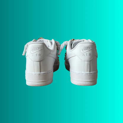 Nike Air Force 1 "Diamond" Rope Lace (Champagne) (új)