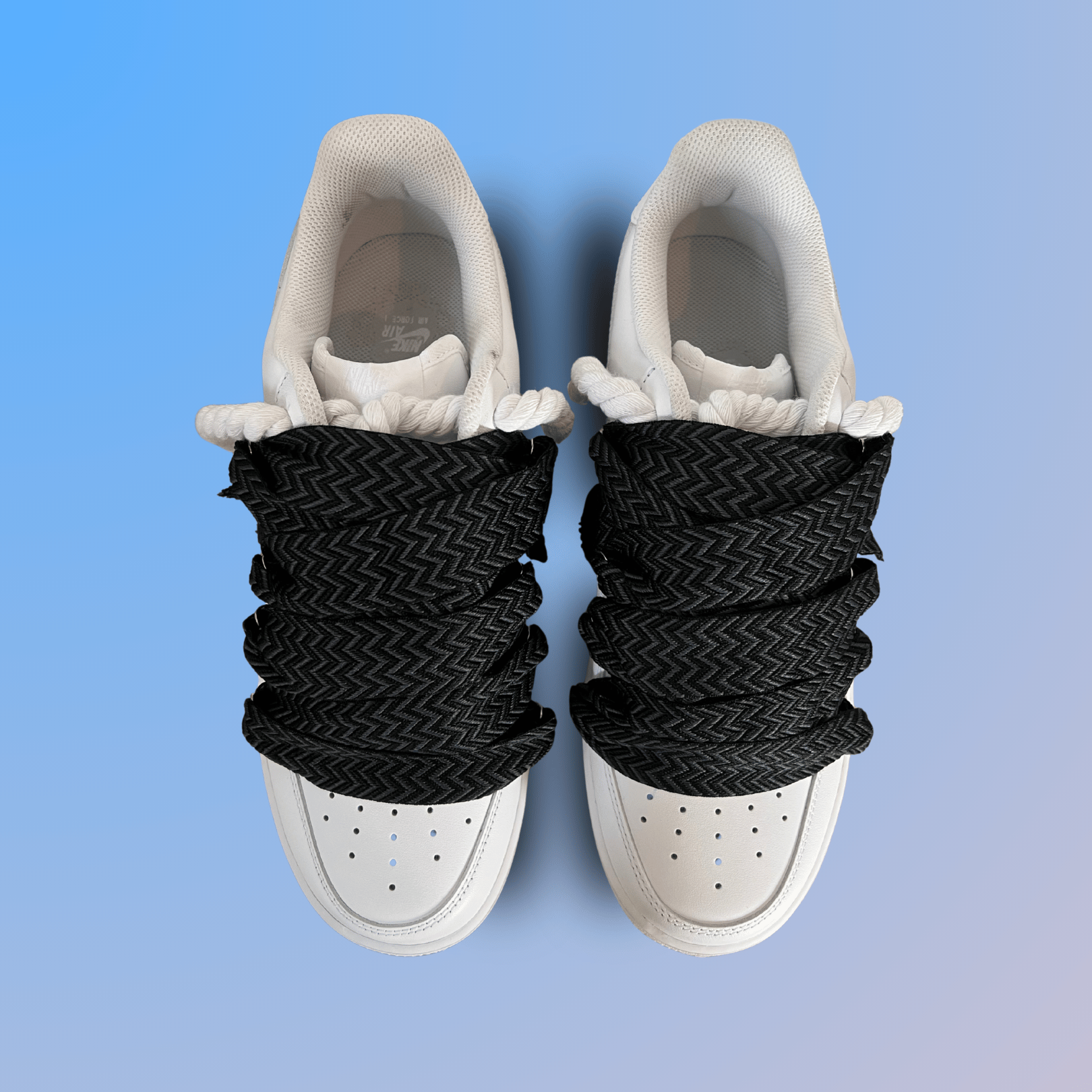 Nike Air Force 1 Lanvin Rope Lace Black