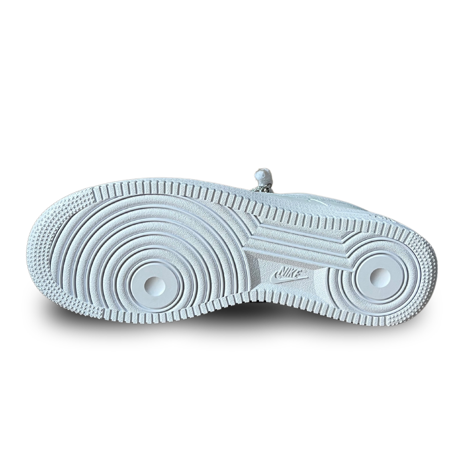 Nike Air Force 1 "Diamond" Rope Lace White