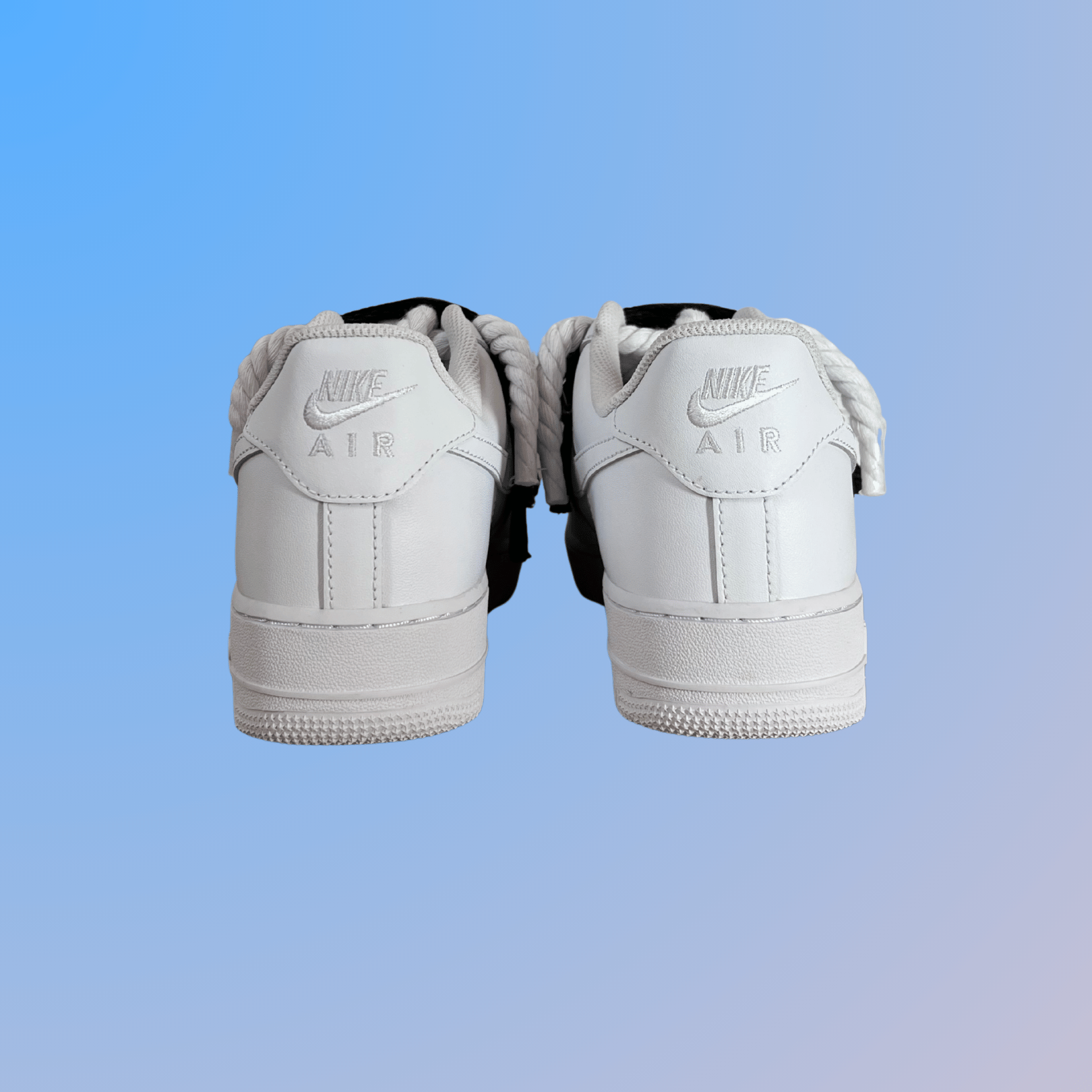 Nike Air Force 1 Lanvin Rope Lace (Yellow Blue) (új)