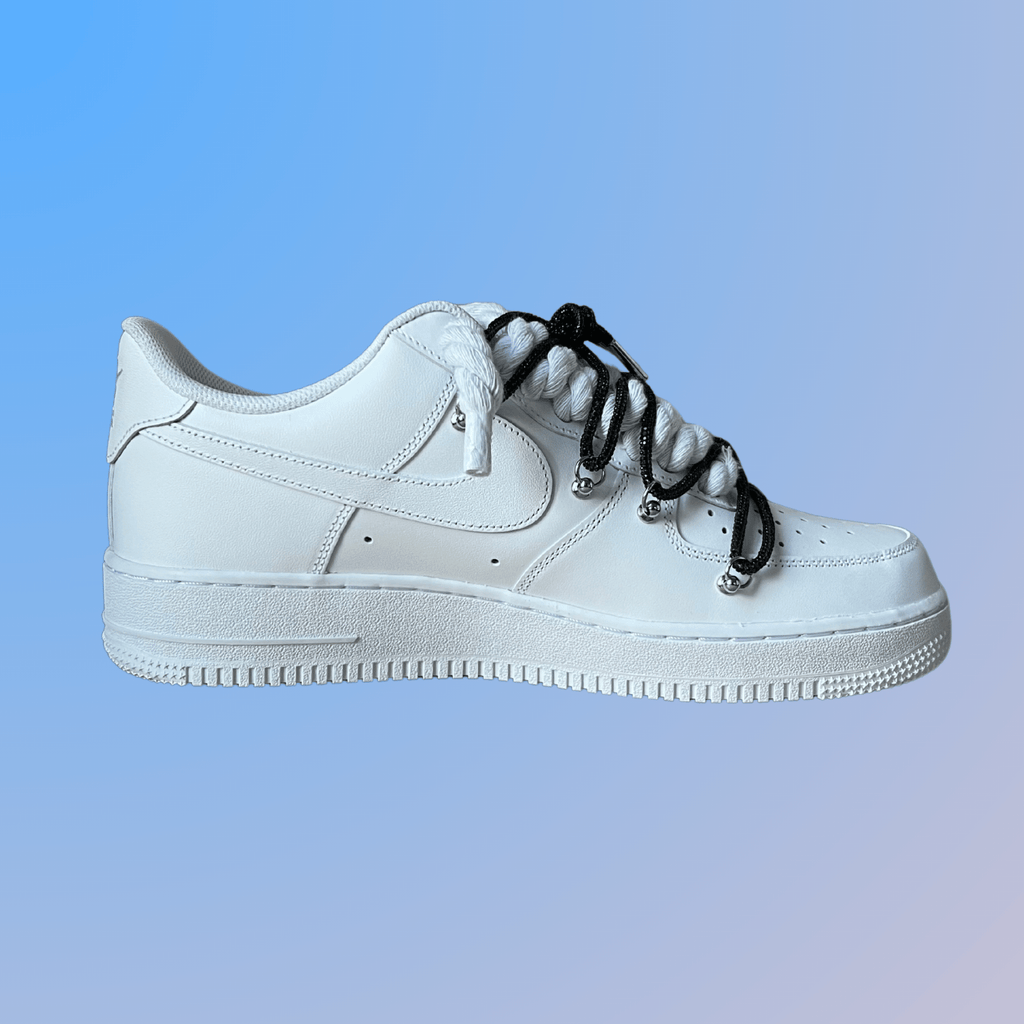 Nike Air Force 1 "Diamond" Rope Lace (Black)