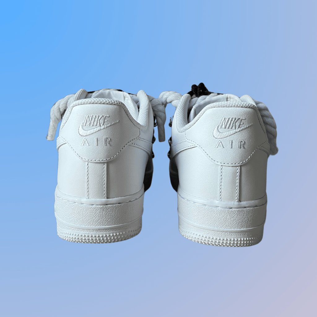 Nike Air Force 1 "Diamond" Rope Lace (Black)