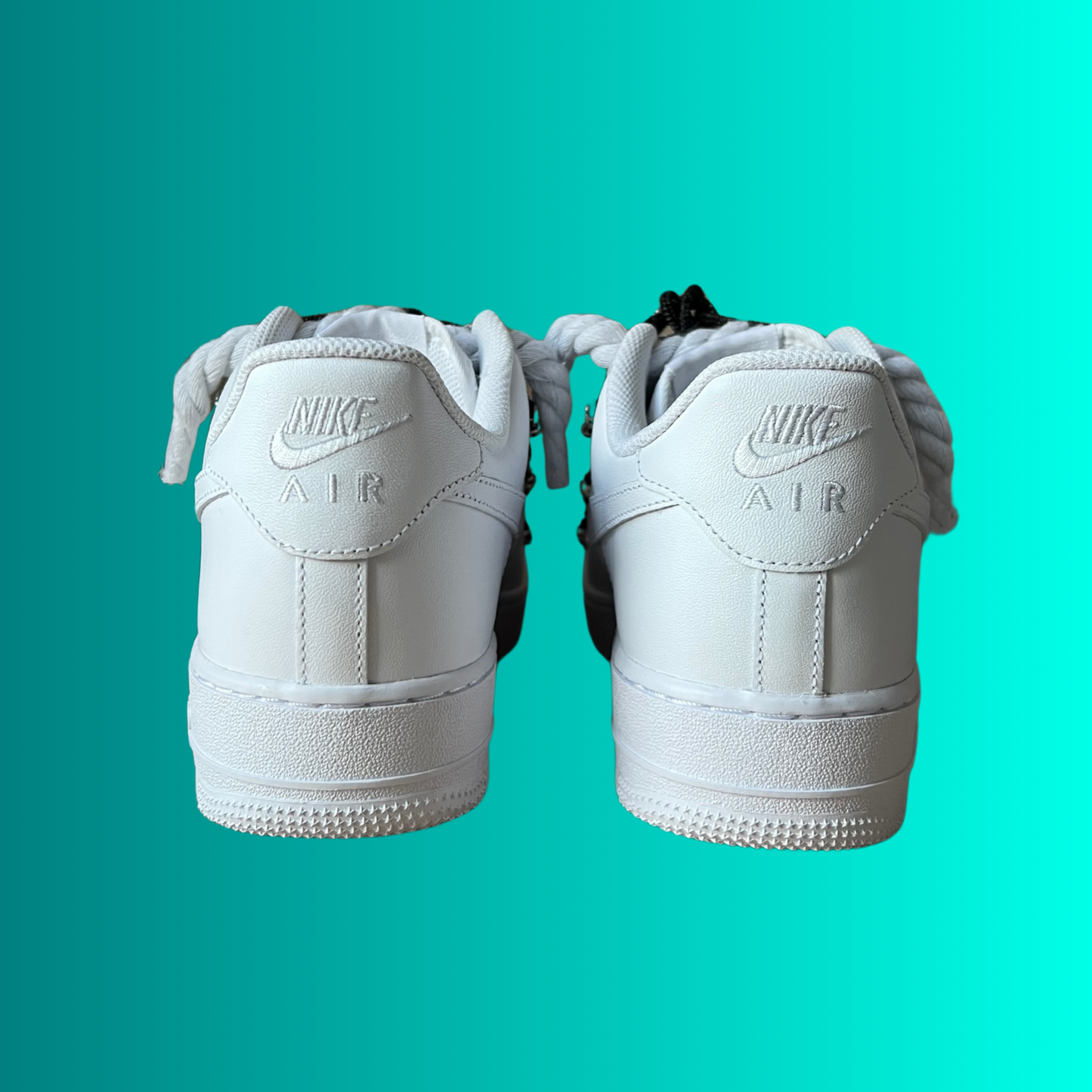 Nike Air Force 1 "Diamond" Rope Lace (Black) (új)
