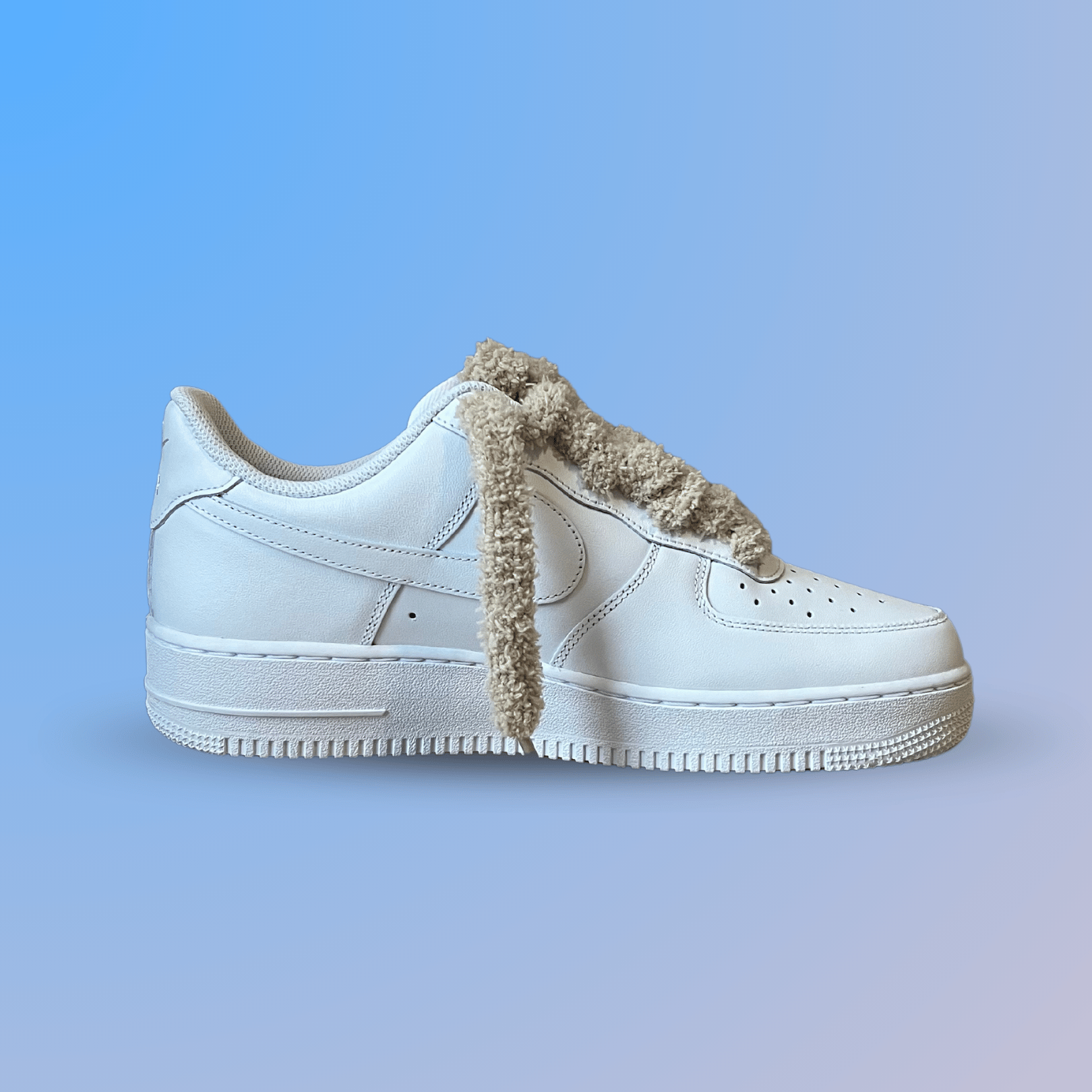 Nike Air Force 1 '07 Fluffy Lace Coral
