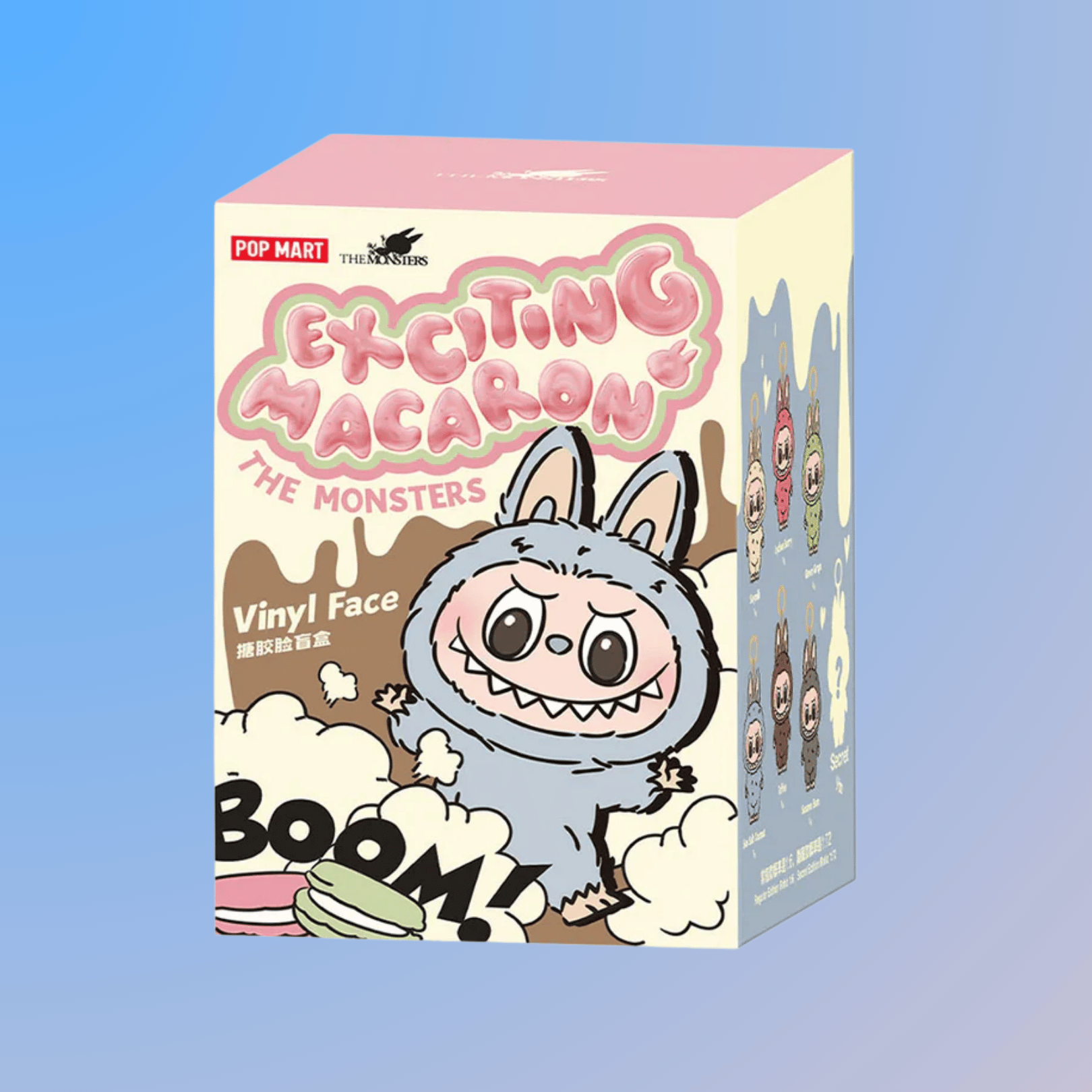 Pop Mart Labubu The Monsters Tasty Macarons Vinyl Face