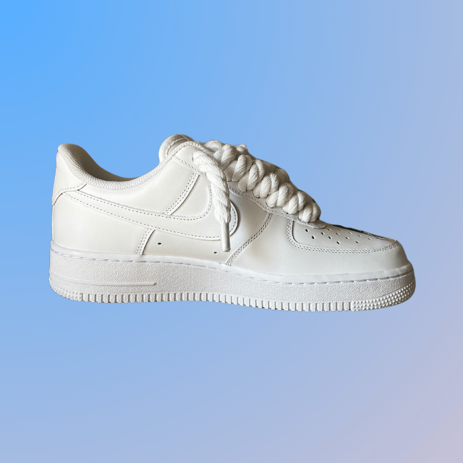 Nike Air Force 1 '07 Chunky Rope Lace Blue Rose