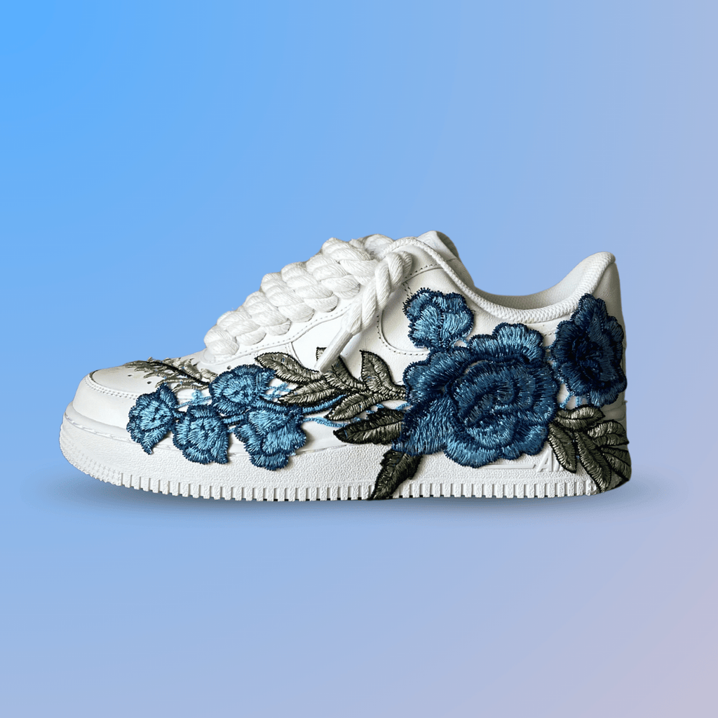 Nike Air Force 1 '07 Chunky Rope Lace Blue Rose