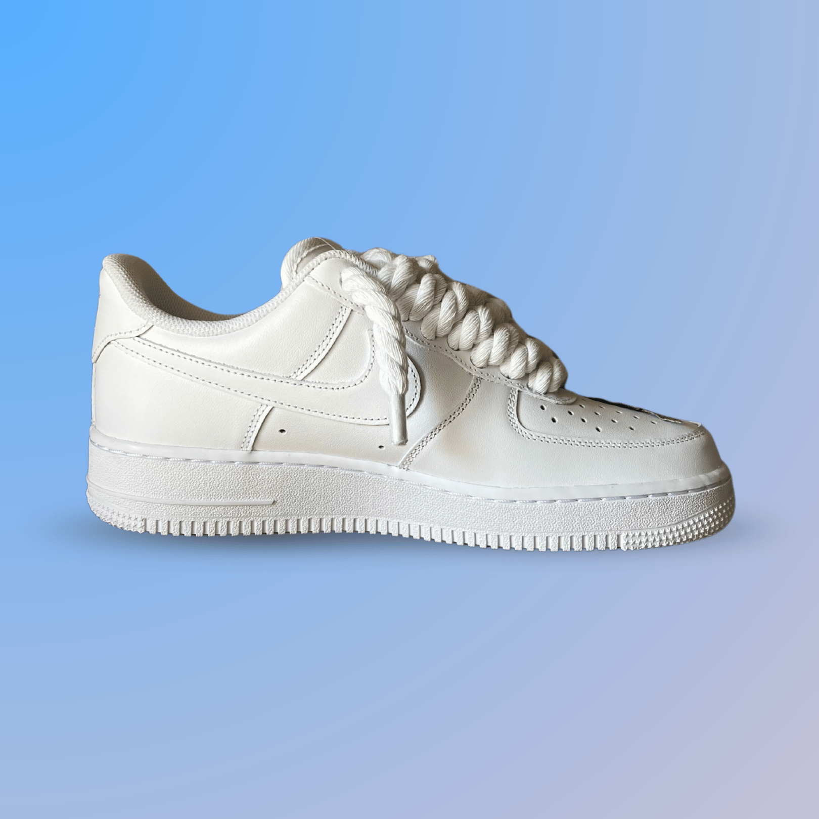 Nike Air Force 1 '07 Chunky Rope Lace Blue Rose